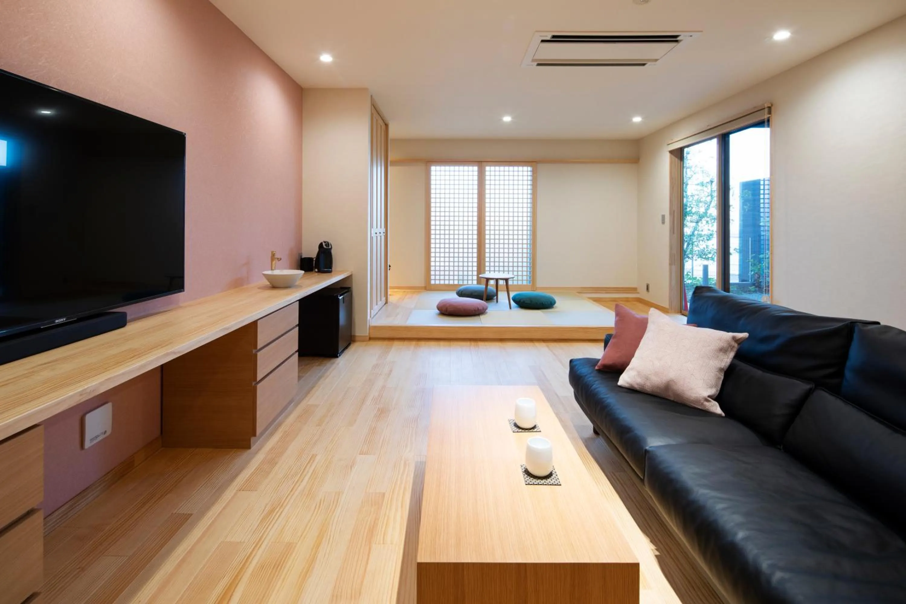 Living room in 宮島離れの宿 IBUKU -Miyajima Hanare no Yado IBUKU-