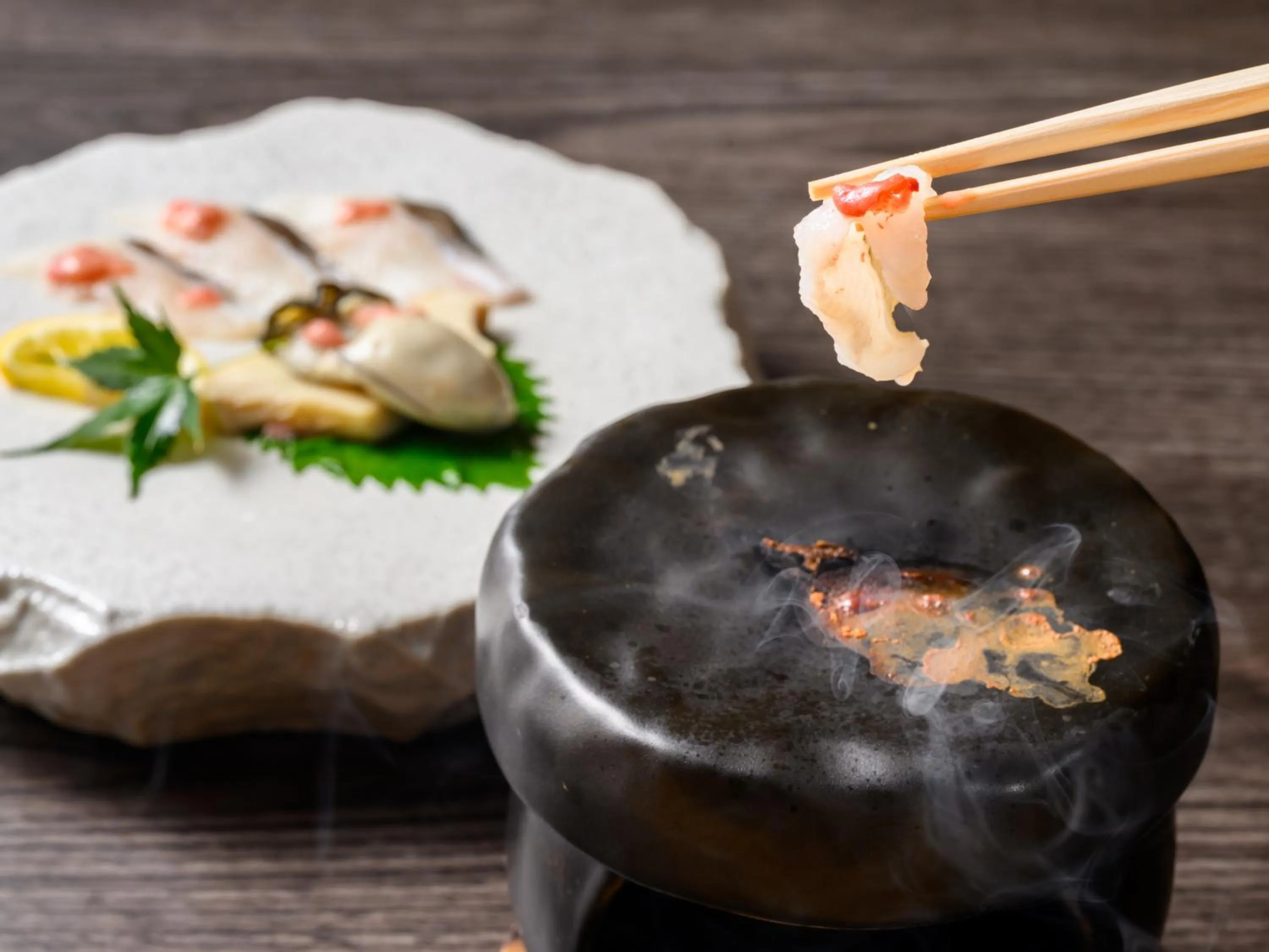 Restaurant/places to eat in 宮島離れの宿 IBUKU -Miyajima Hanare no Yado IBUKU-