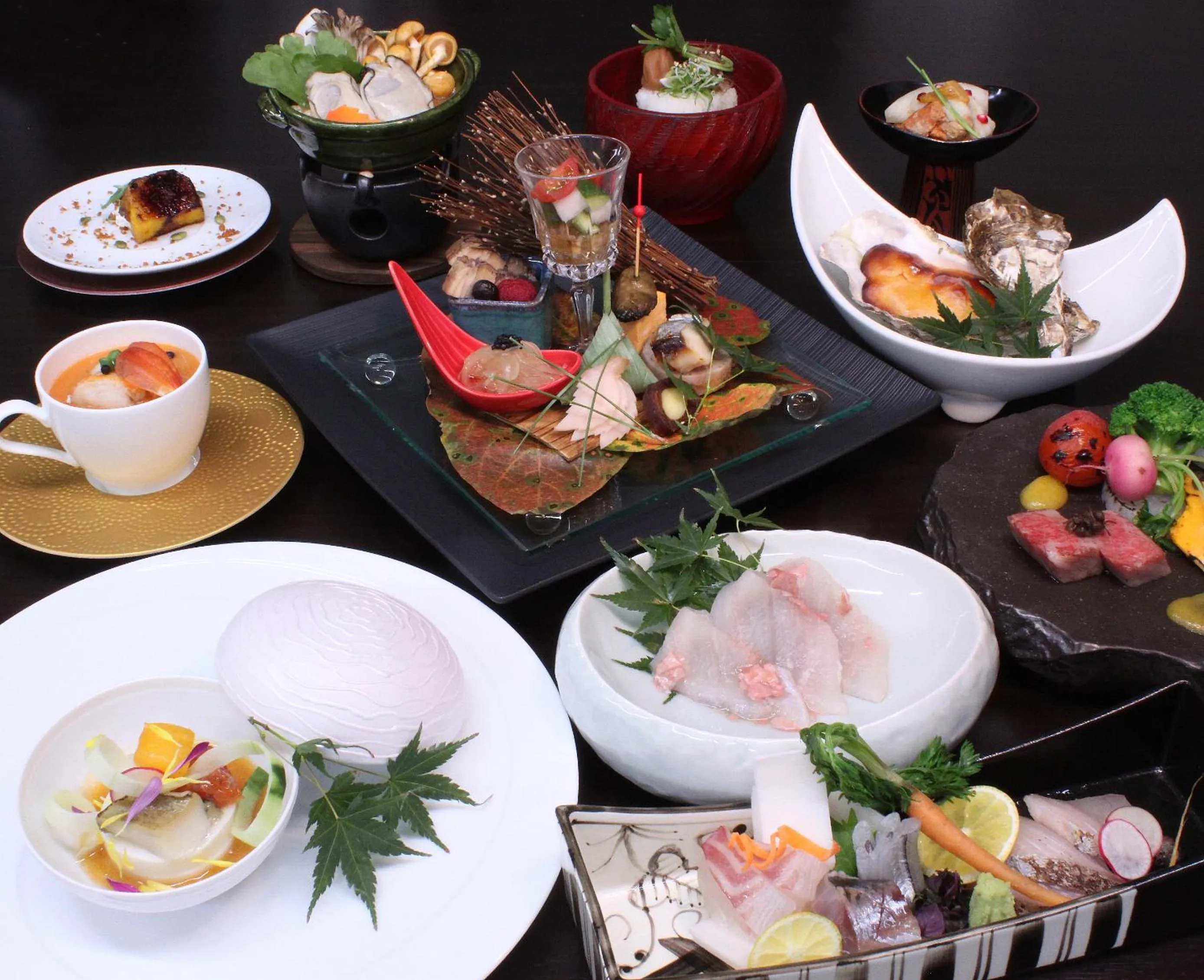 Food close-up in 宮島離れの宿 IBUKU -Miyajima Hanare no Yado IBUKU-