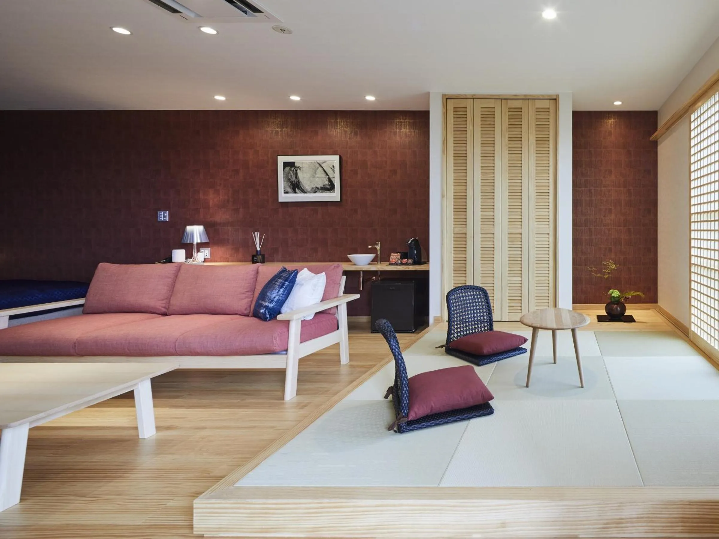 Living room in 宮島離れの宿 IBUKU -Miyajima Hanare no Yado IBUKU-