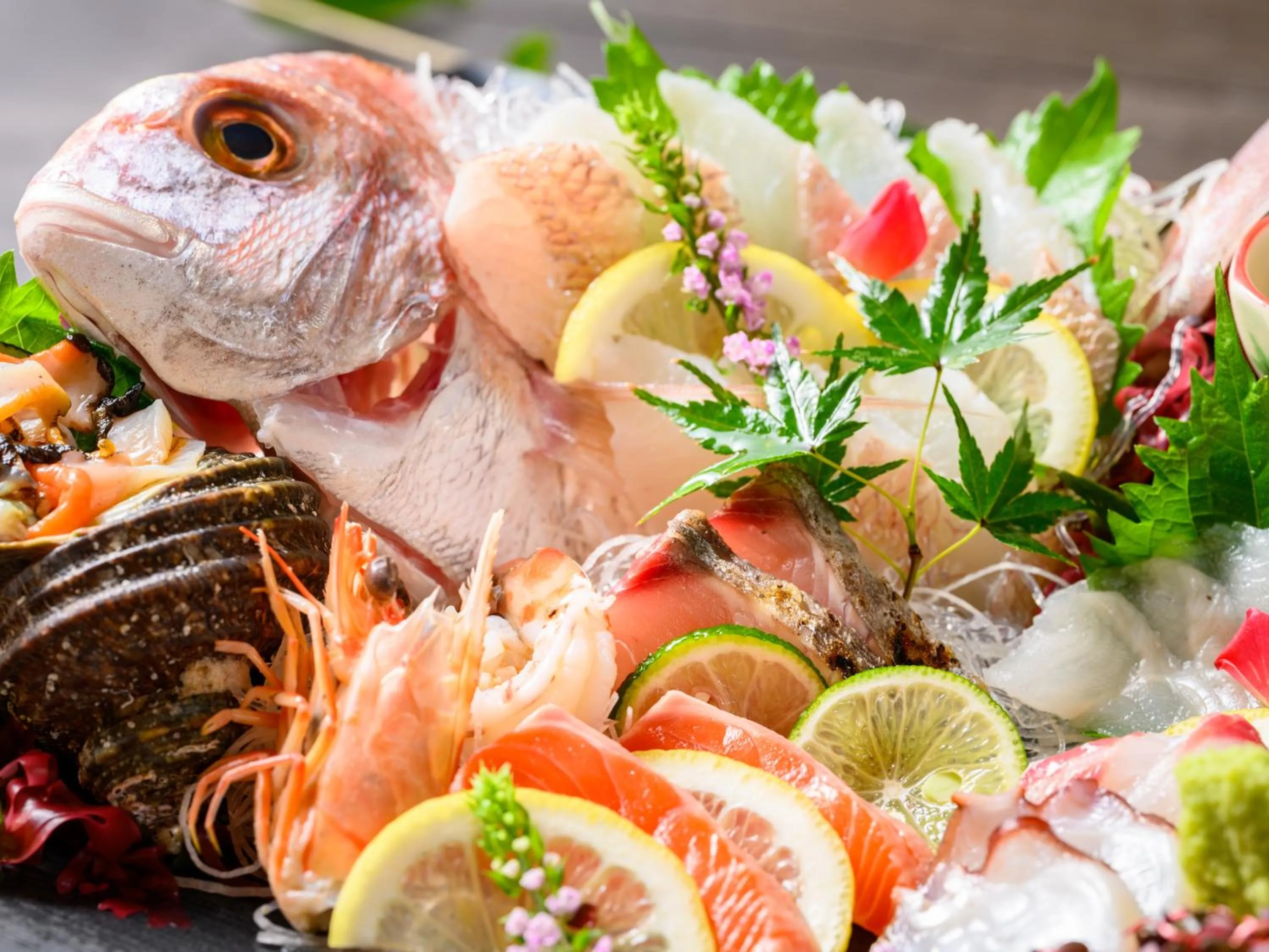 Food close-up in 宮島離れの宿 IBUKU -Miyajima Hanare no Yado IBUKU-