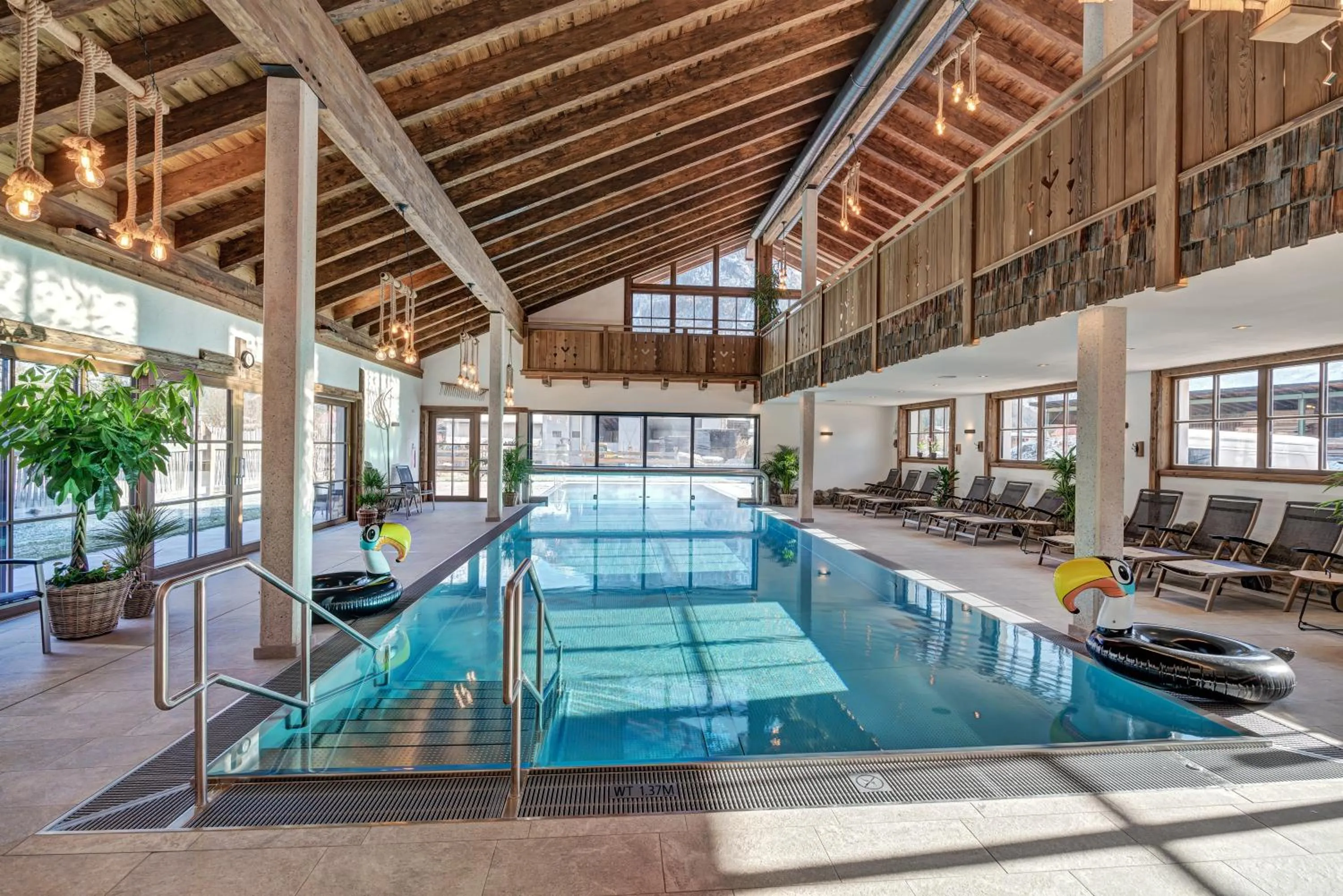 Pool view in Familien- und Vitalhotel Mühlpointhof