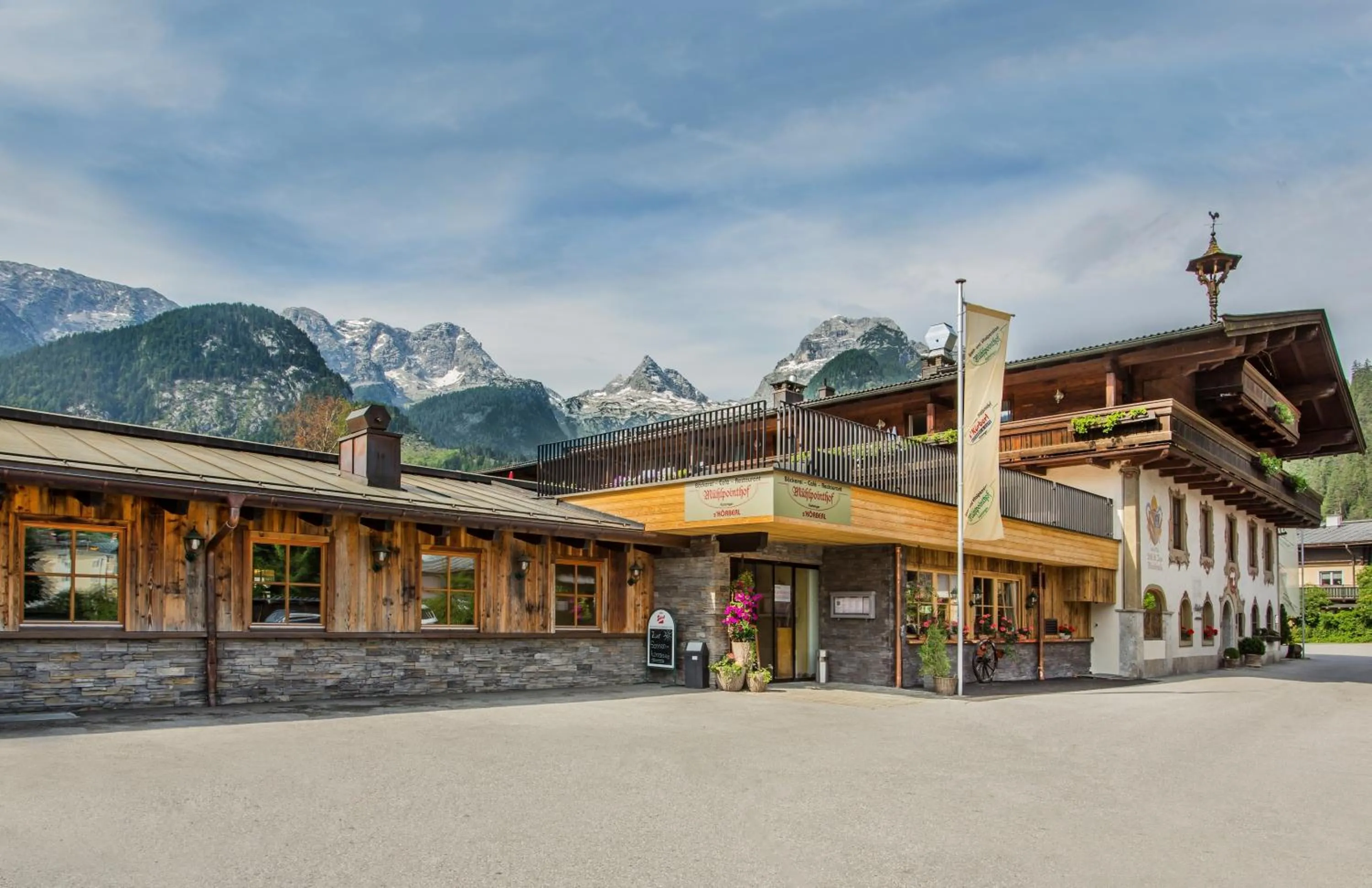 Property building in Familien- und Vitalhotel Mühlpointhof