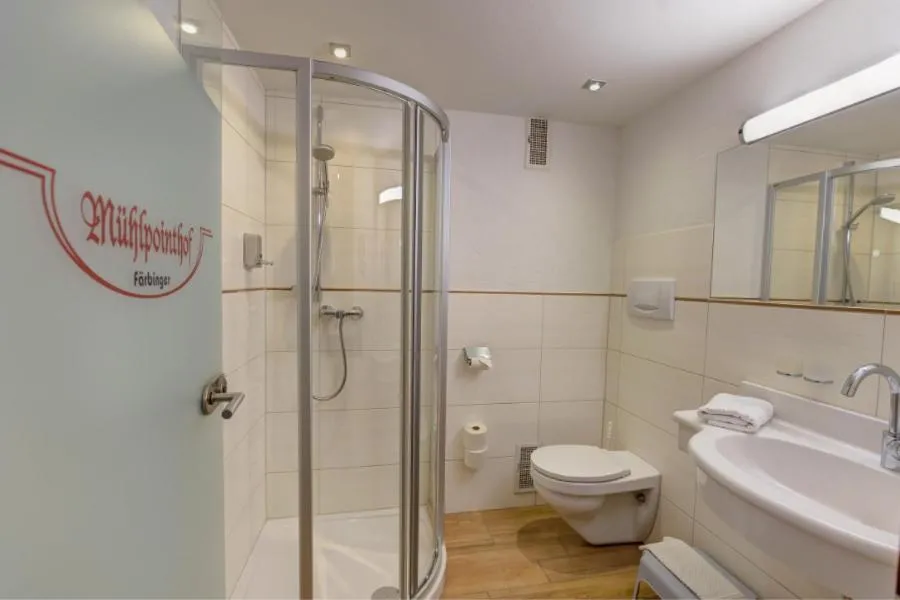 Shower in Familien- und Vitalhotel Mühlpointhof