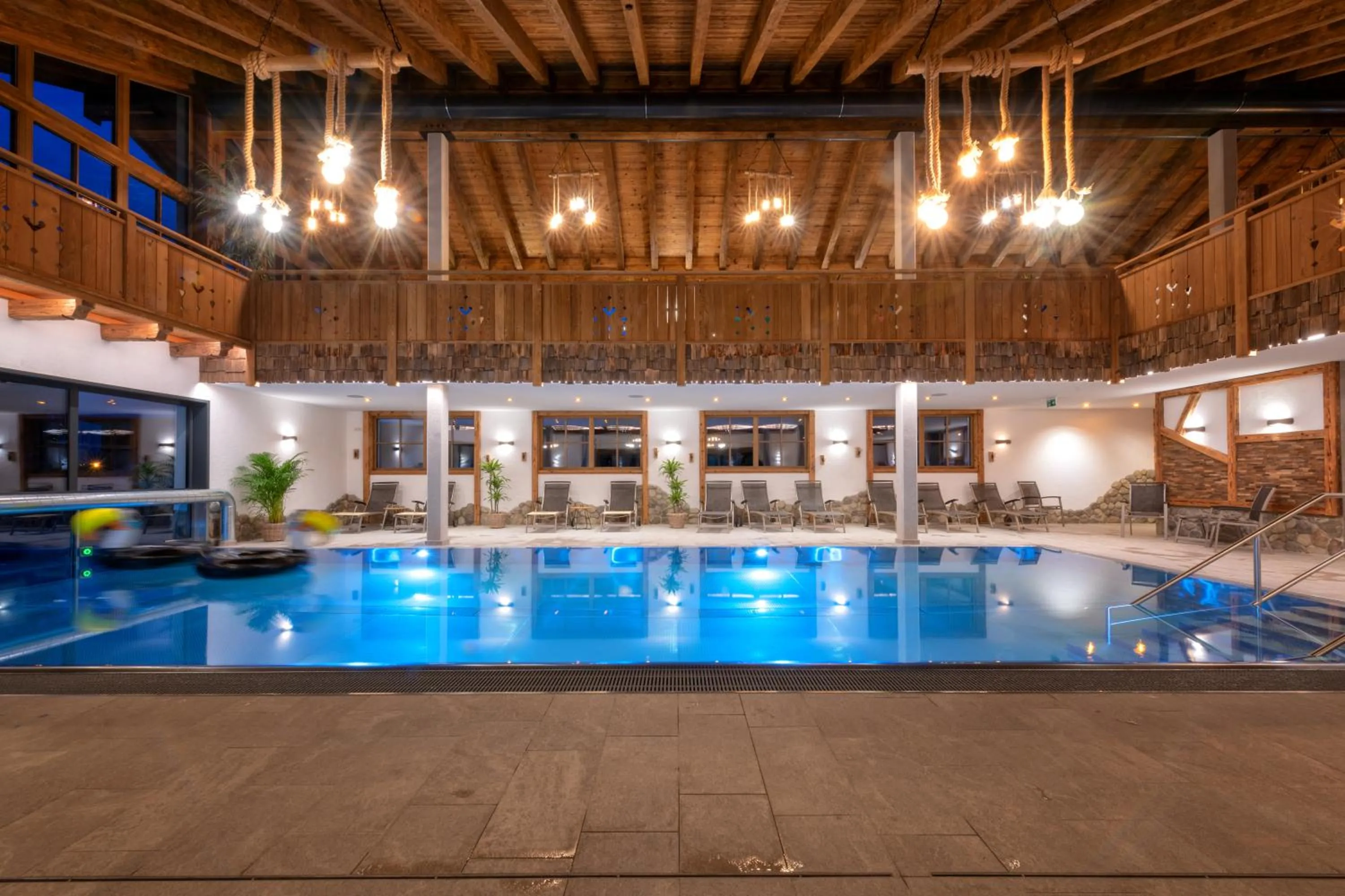 Pool view in Familien- und Vitalhotel Mühlpointhof