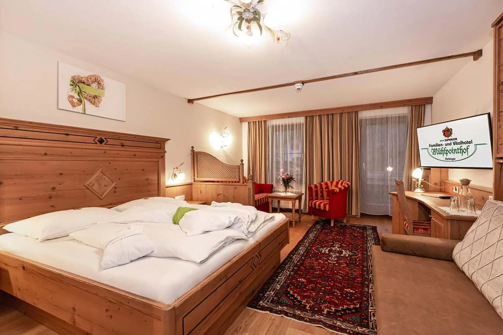 Bed in Familien- und Vitalhotel Mühlpointhof