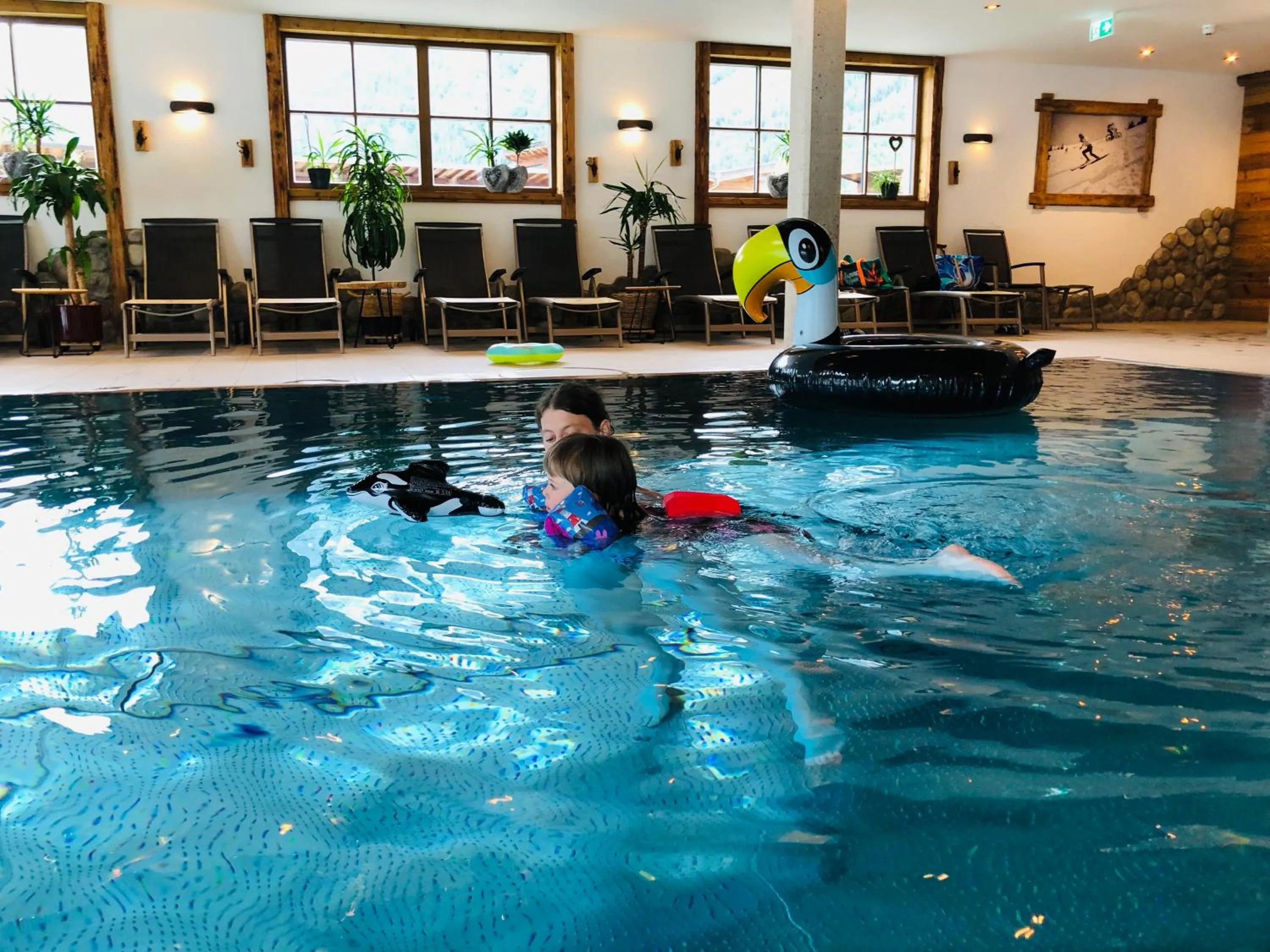 Pool view in Familien- und Vitalhotel Mühlpointhof