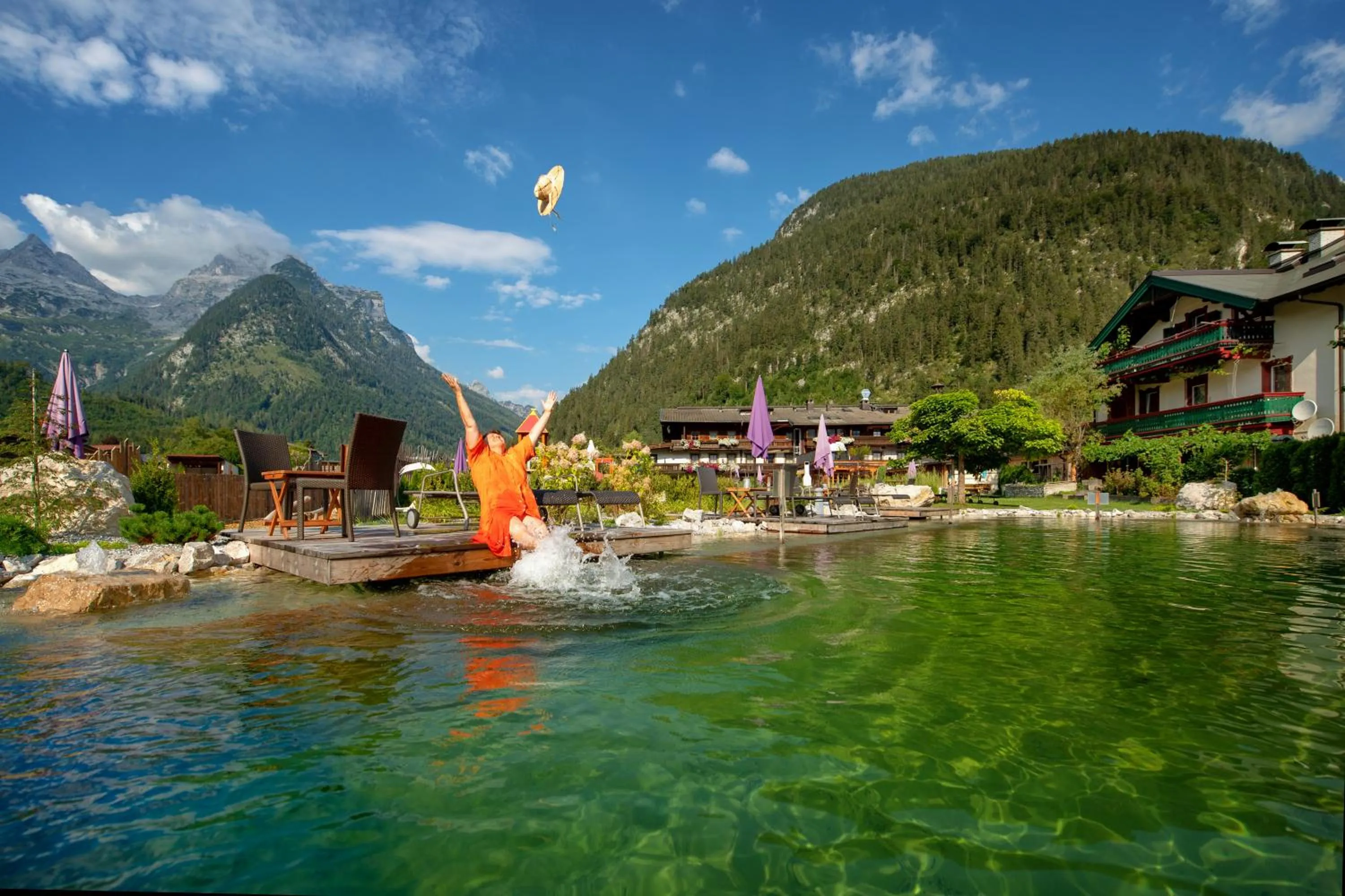 Lake view in Familien- und Vitalhotel Mühlpointhof