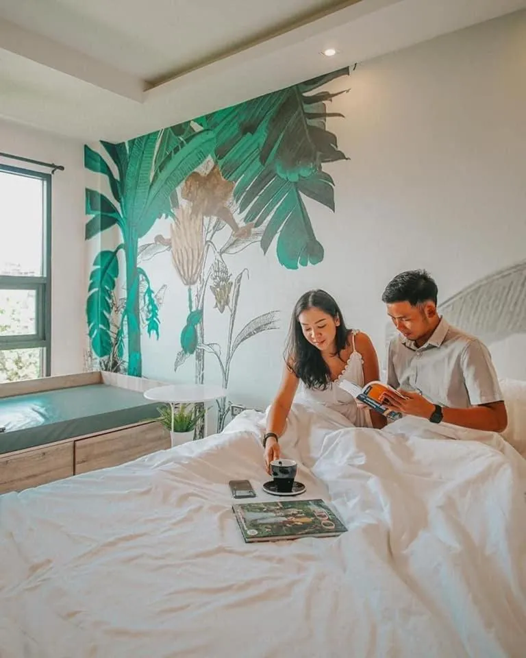 Bed in Bangkok Oasis Hotel