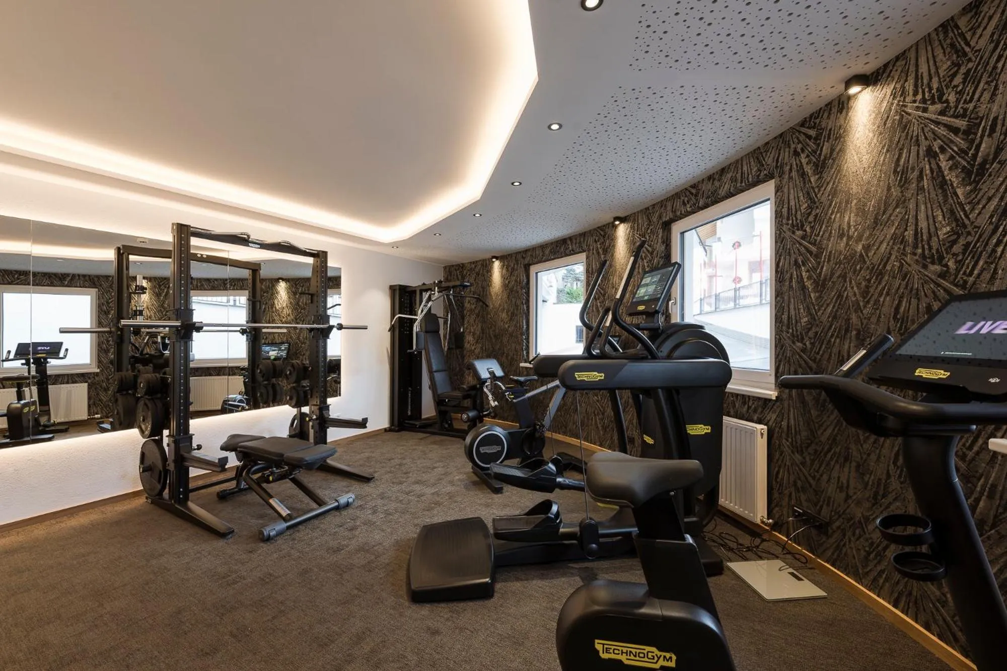 Fitness centre/facilities in Hotel Seespitz