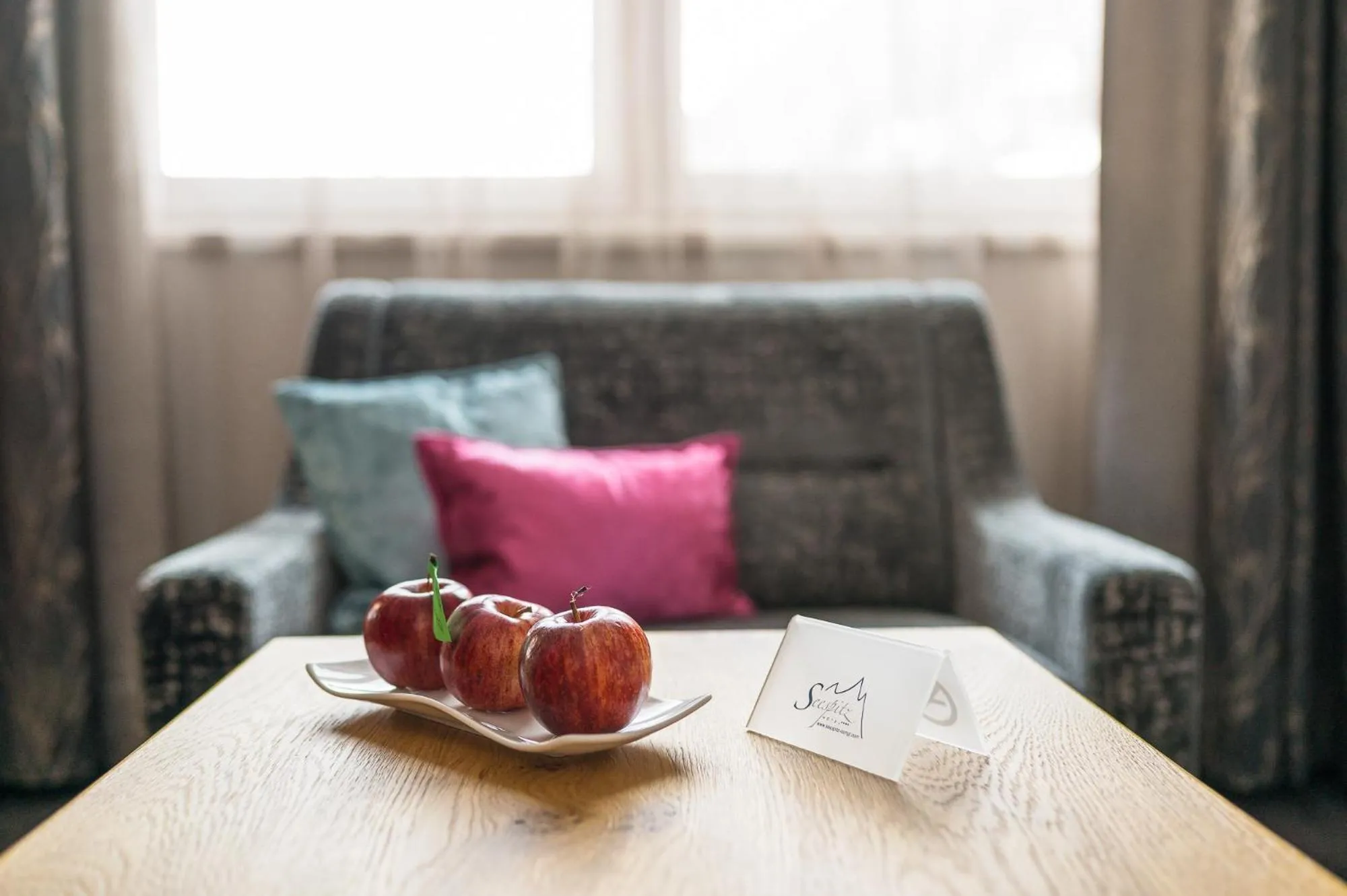 Decorative detail in Hotel Seespitz