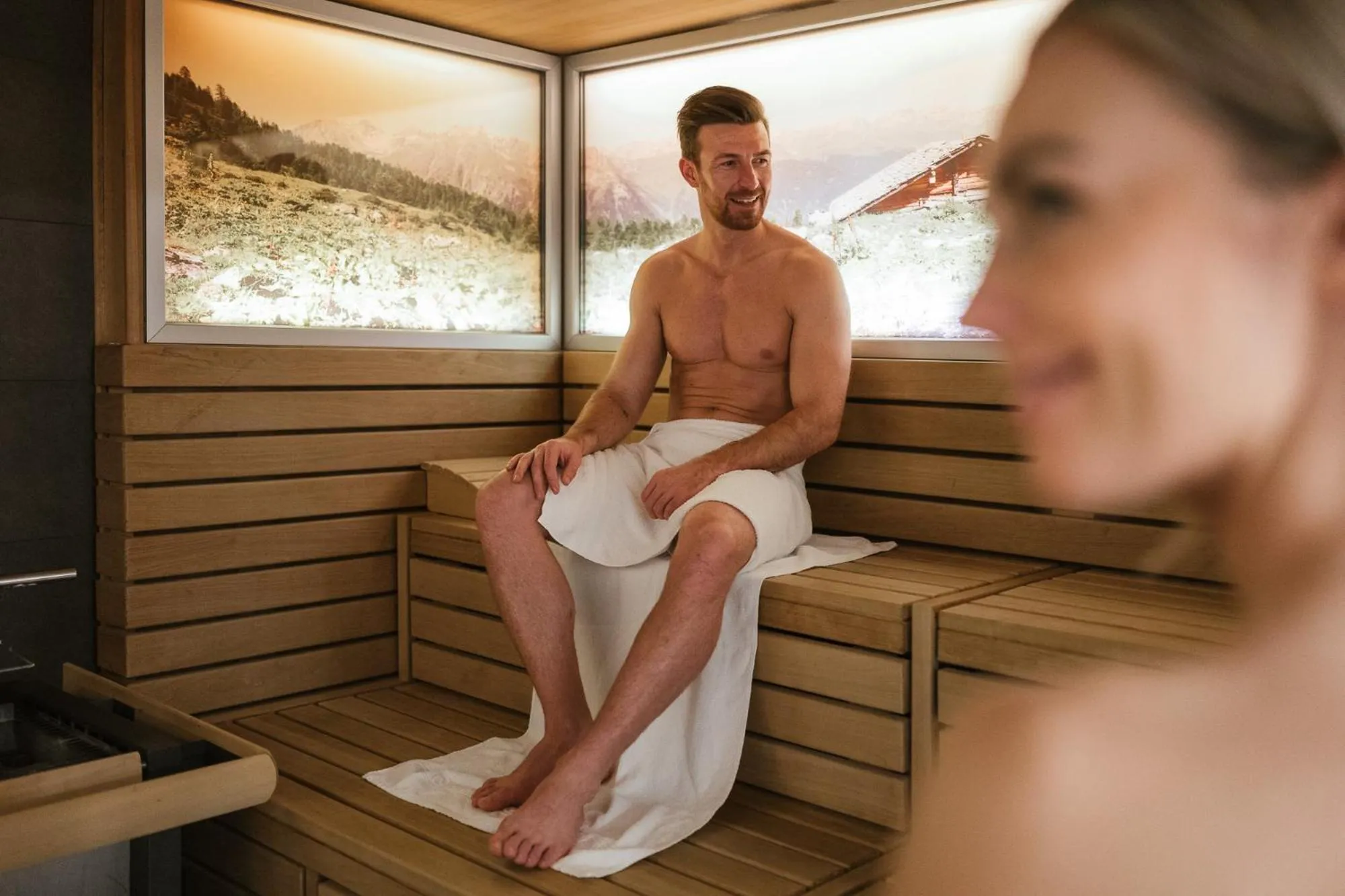 Sauna in Hotel Seespitz