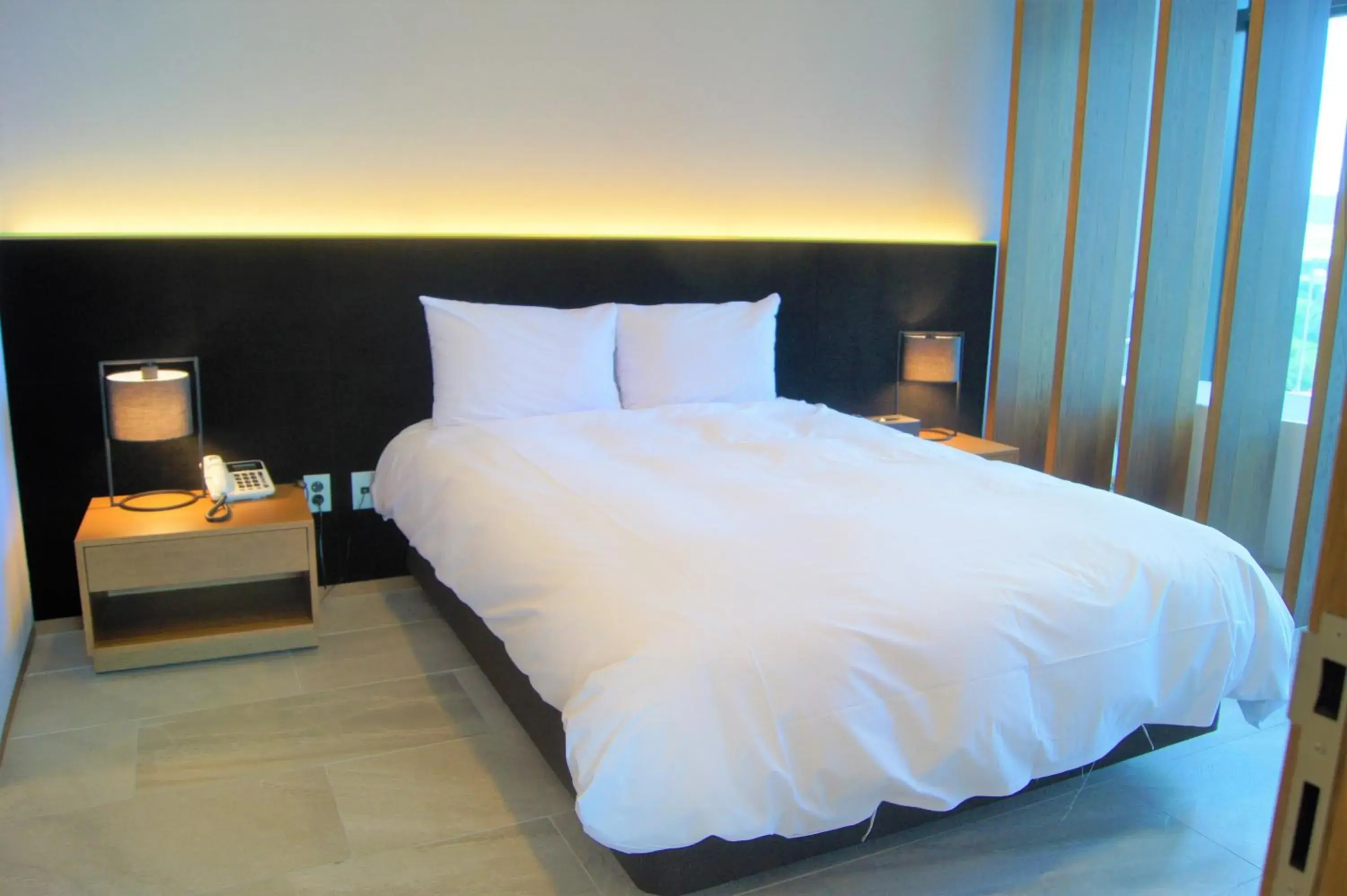 Bed in AM Hotel Bed in AM Hotel