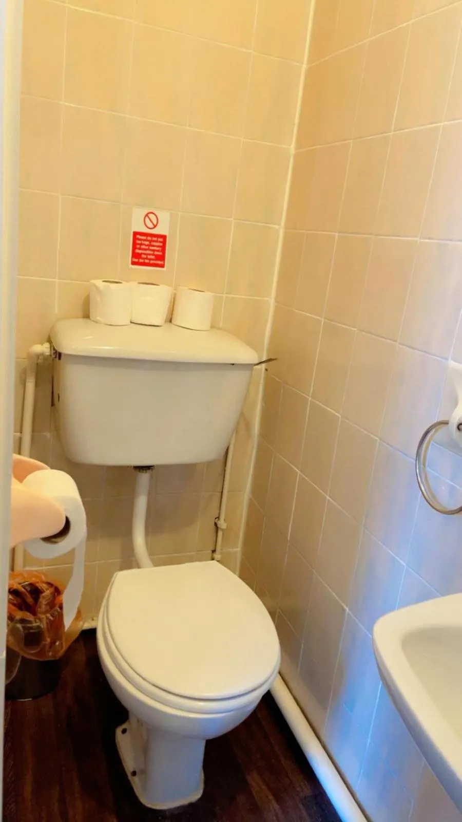 Toilet in Fern Villa Hotel - Albert Road