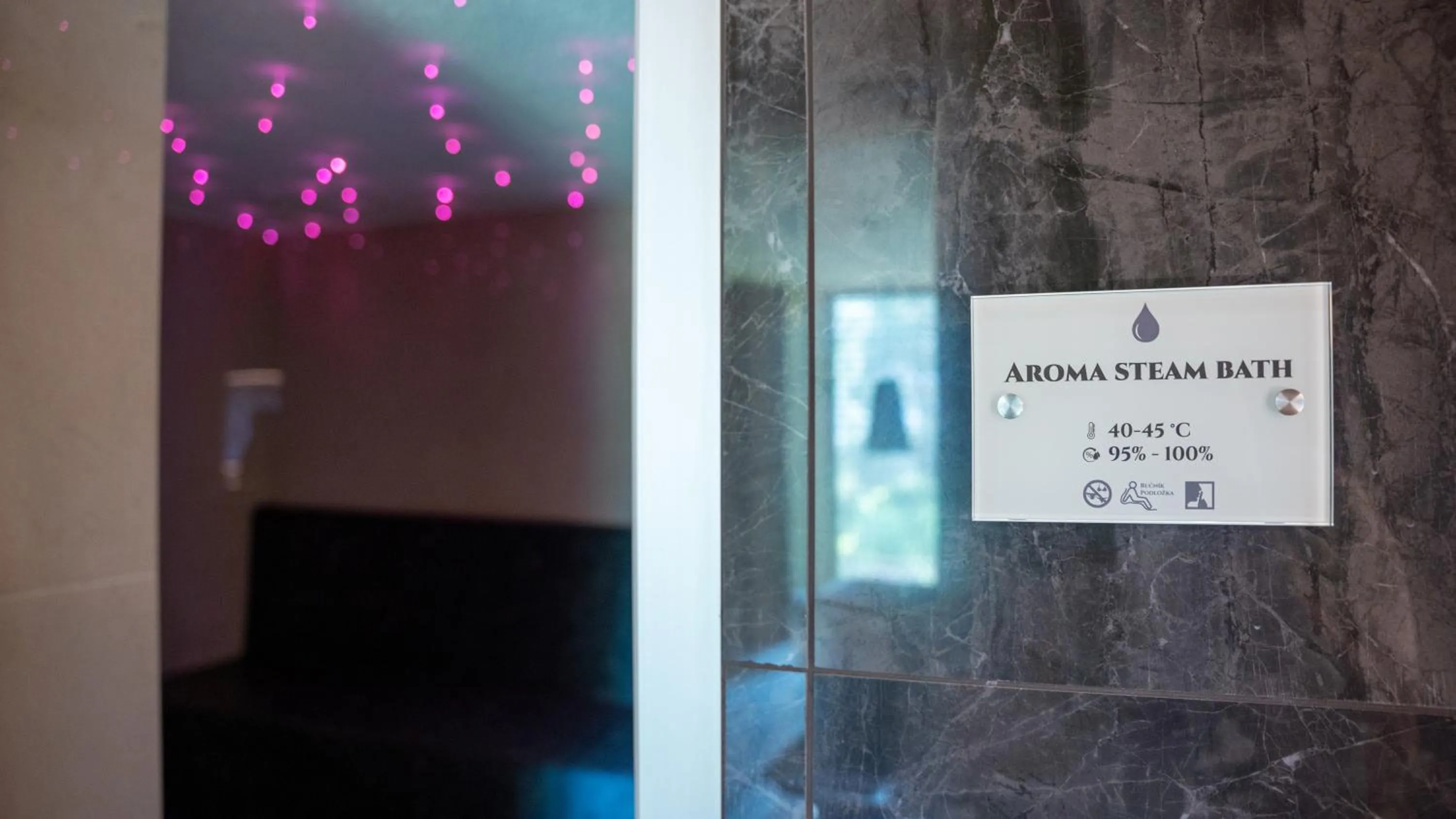 Sauna in HOTEL Hraniční zámeček