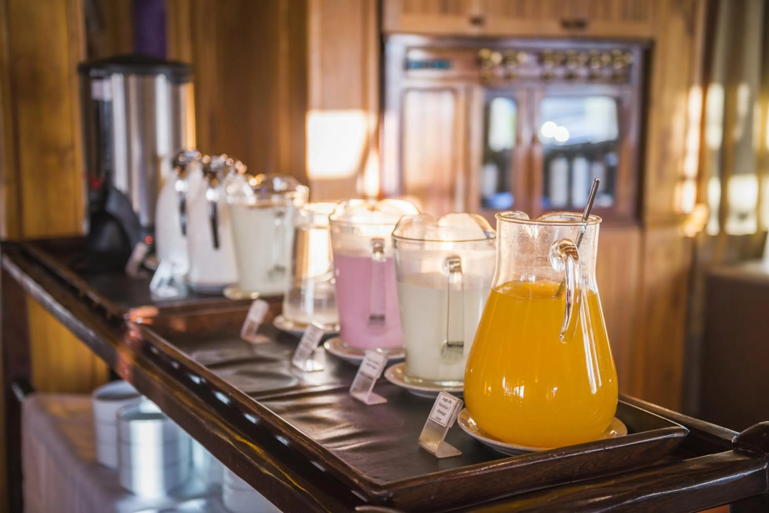 Breakfast in Hosteria Senderos