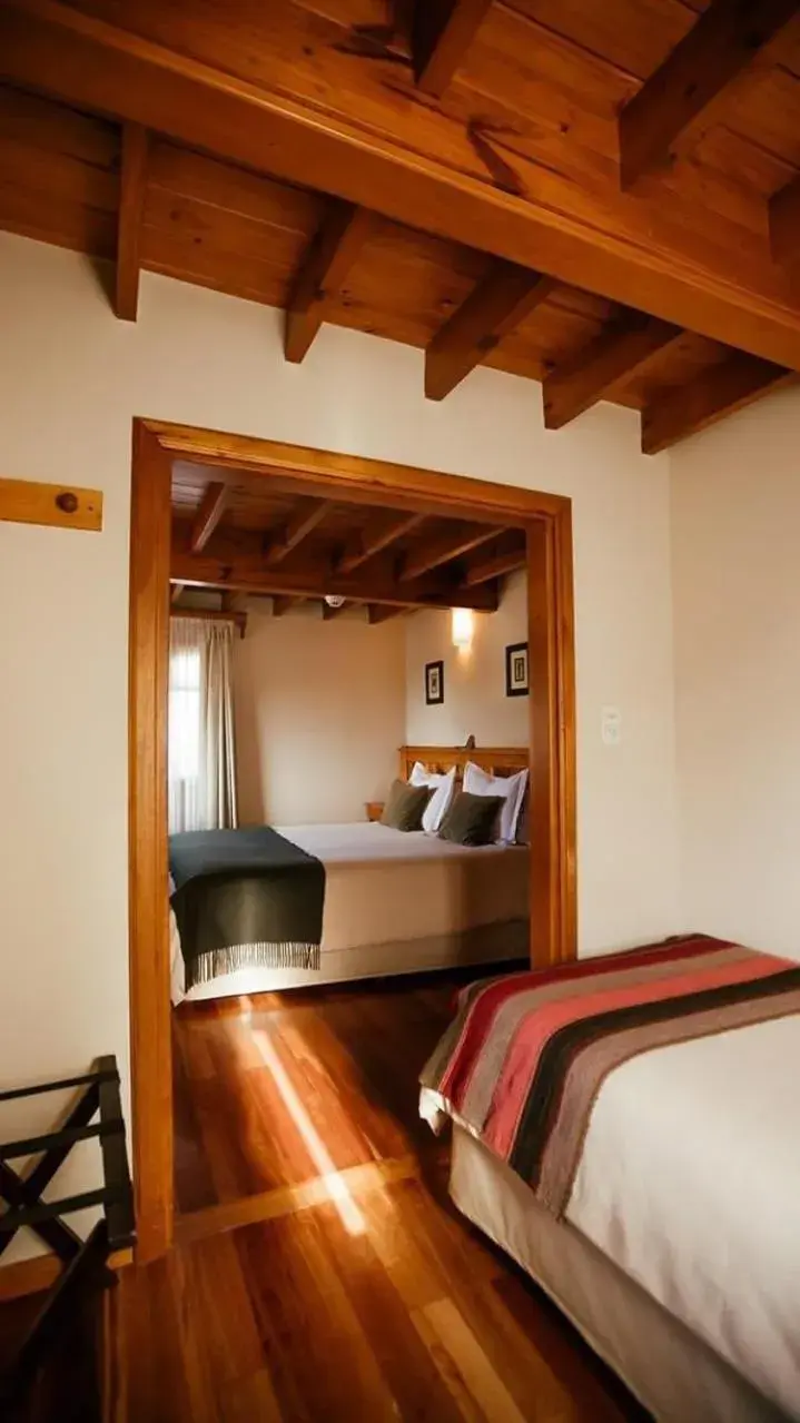 Bedroom, Bed in Hosteria Senderos Bedroom, Bed in Hosteria Senderos