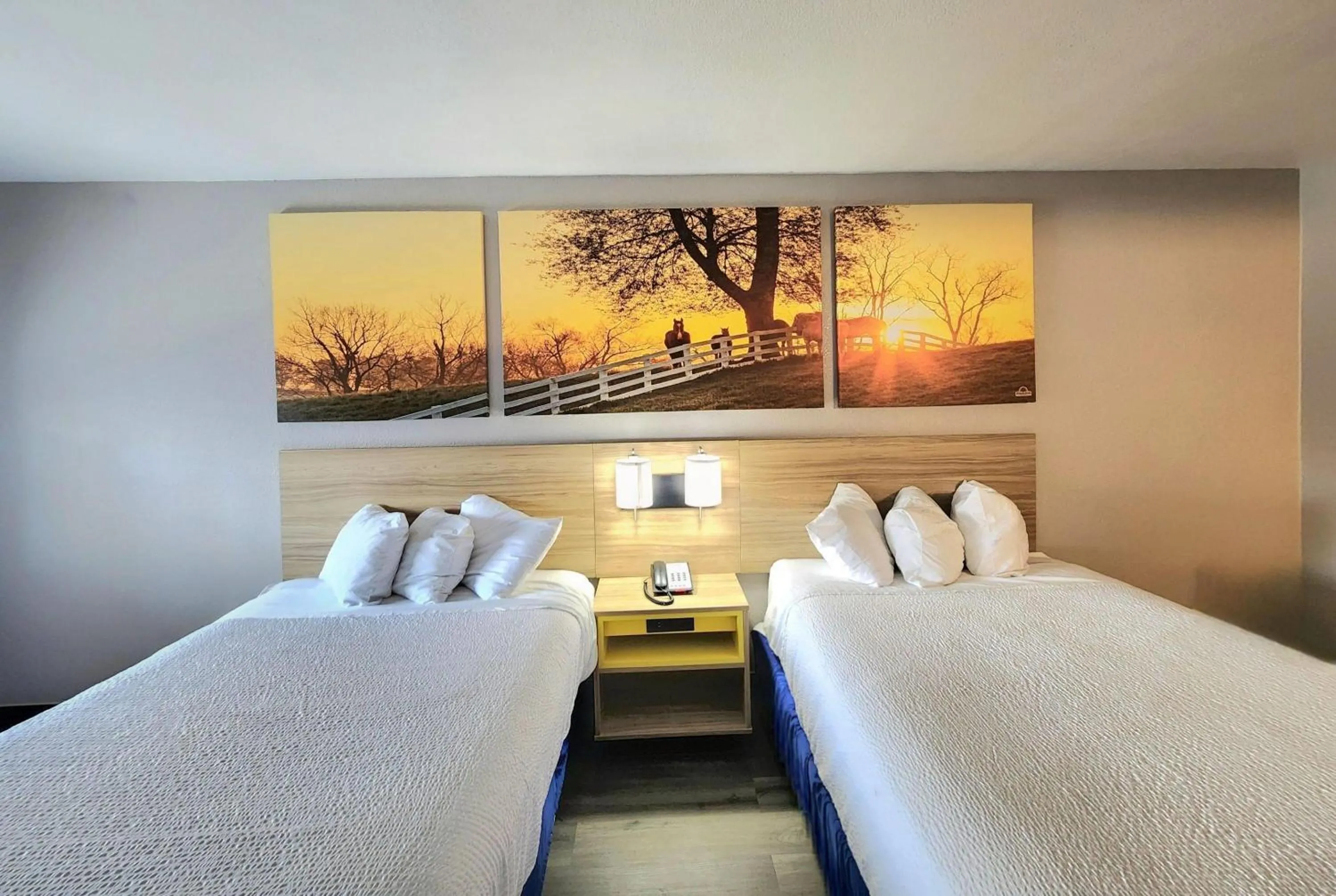 Photo of the whole room, Bed in Days Inn by Wyndham Houston