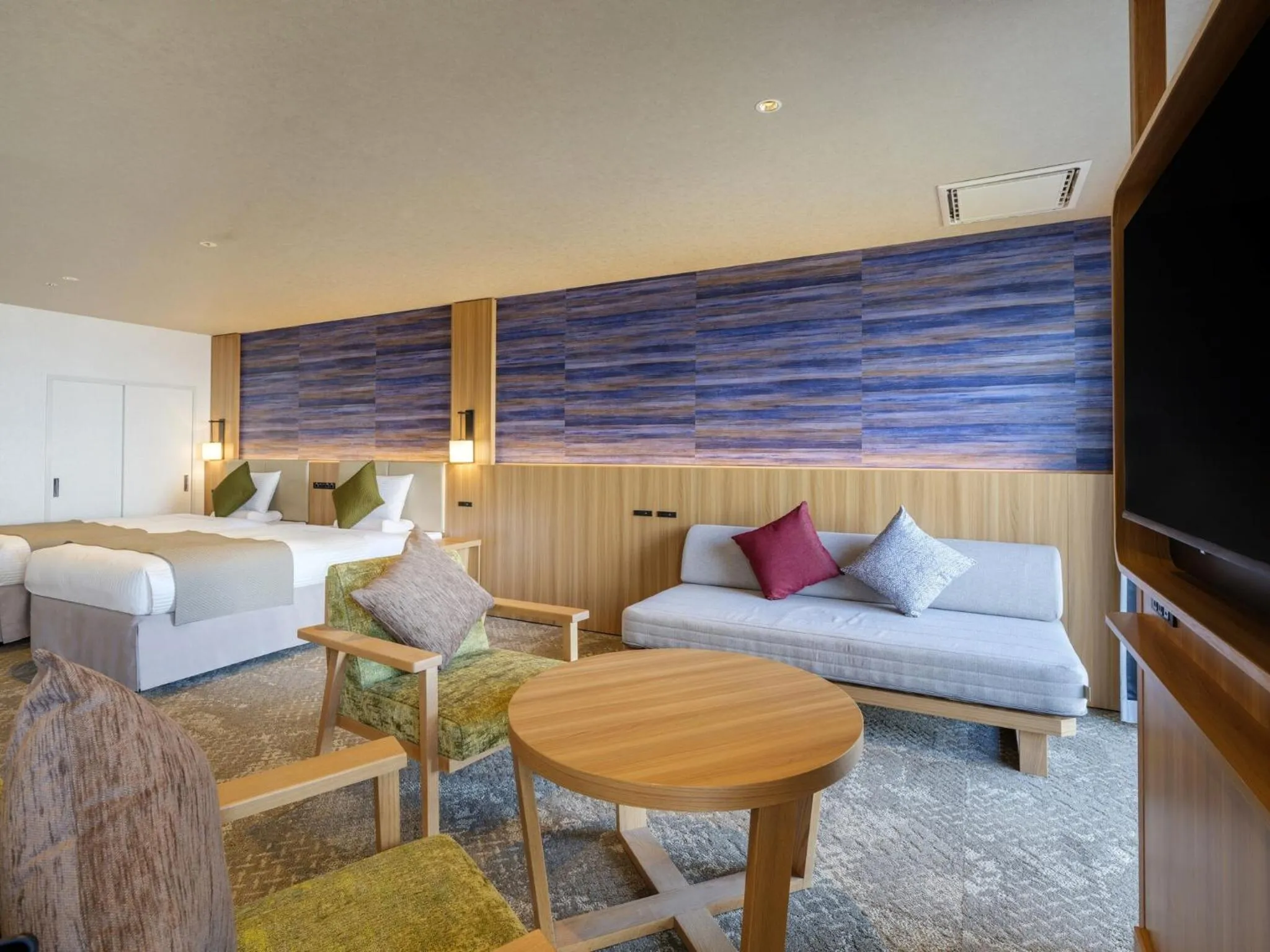 Bed in KAMENOI HOTEL Atami