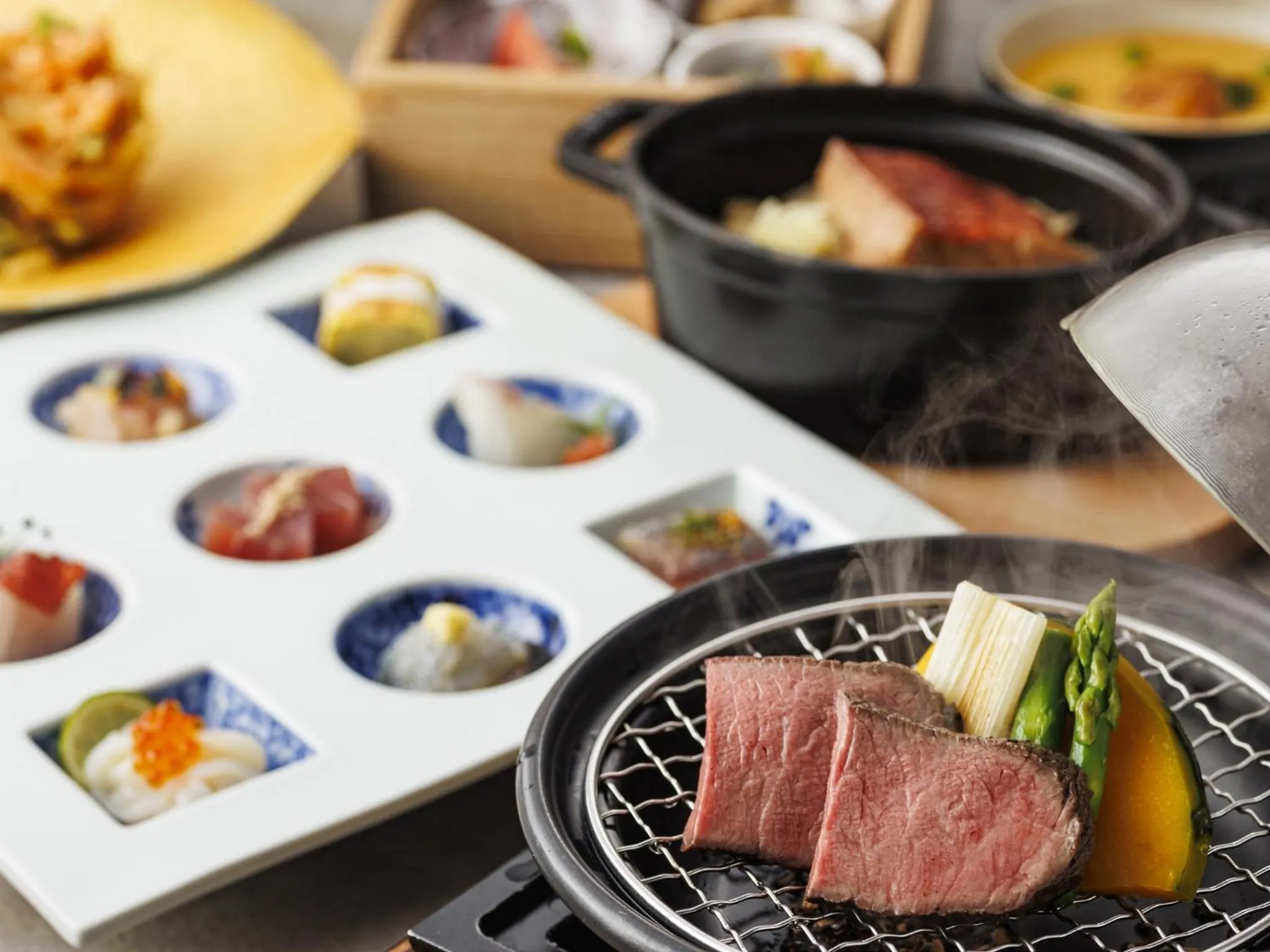 Dinner in KAMENOI HOTEL Atami