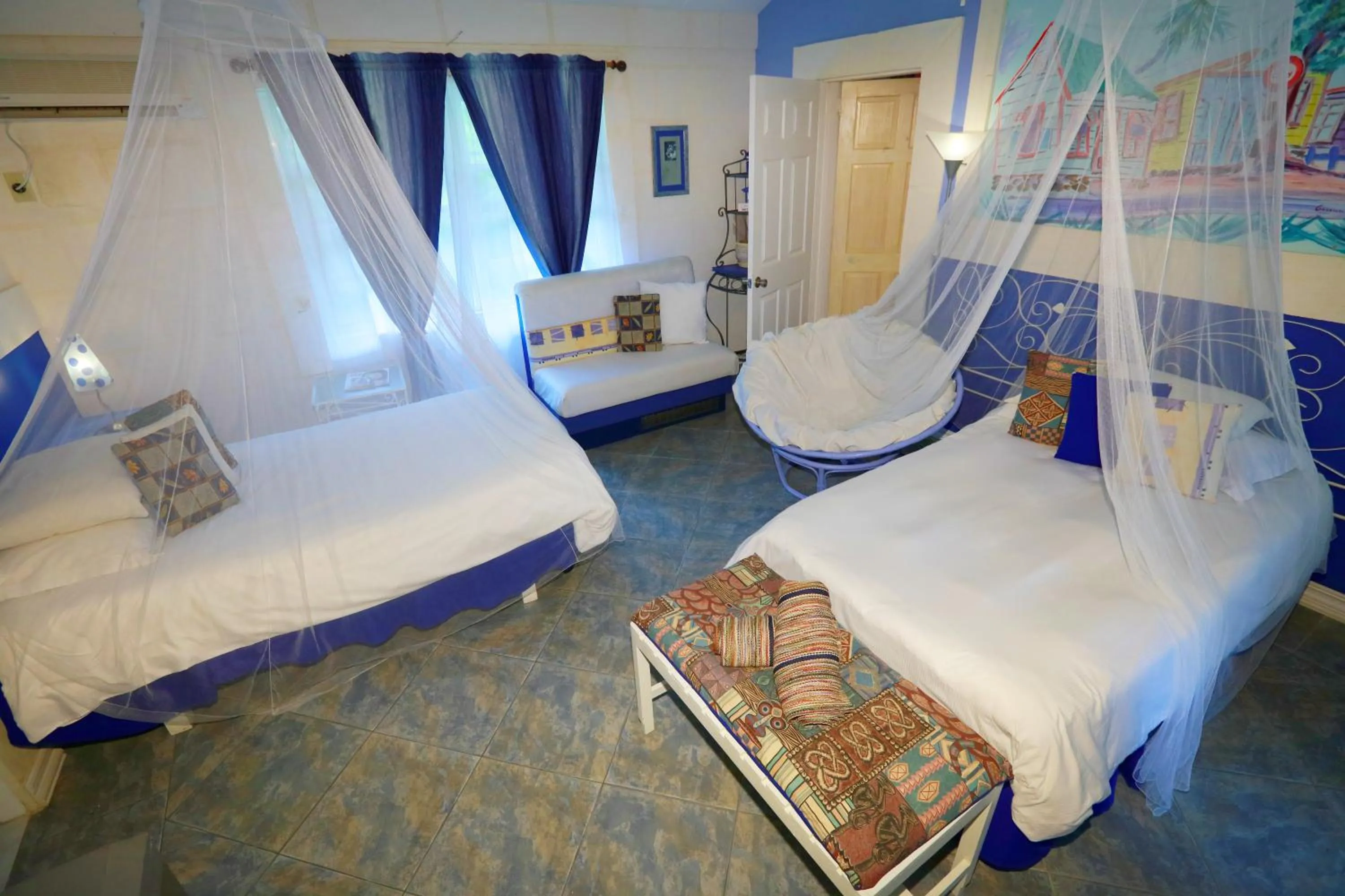 Bed in The Legend Garden Condos