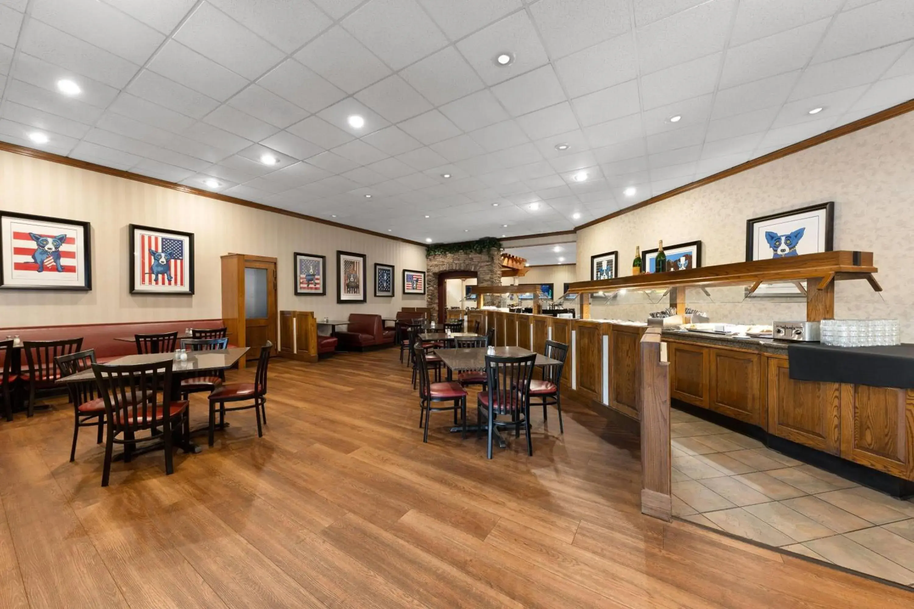 Breakfast in Wyndham Riverfront Hotel Breakfast in Wyndham Riverfront Hotel