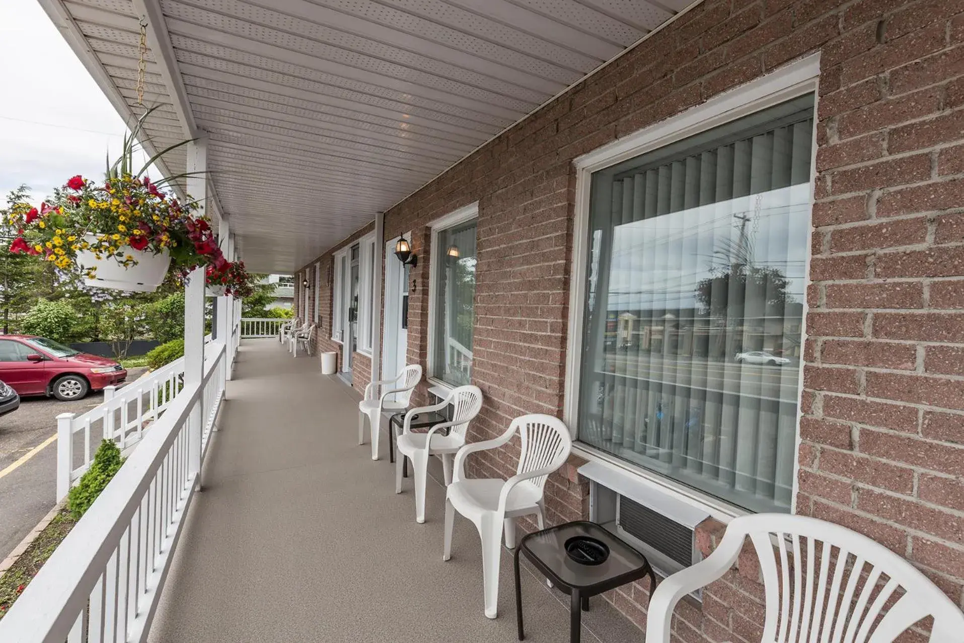 Balcony/Terrace in Motel au Vieux Piloteux