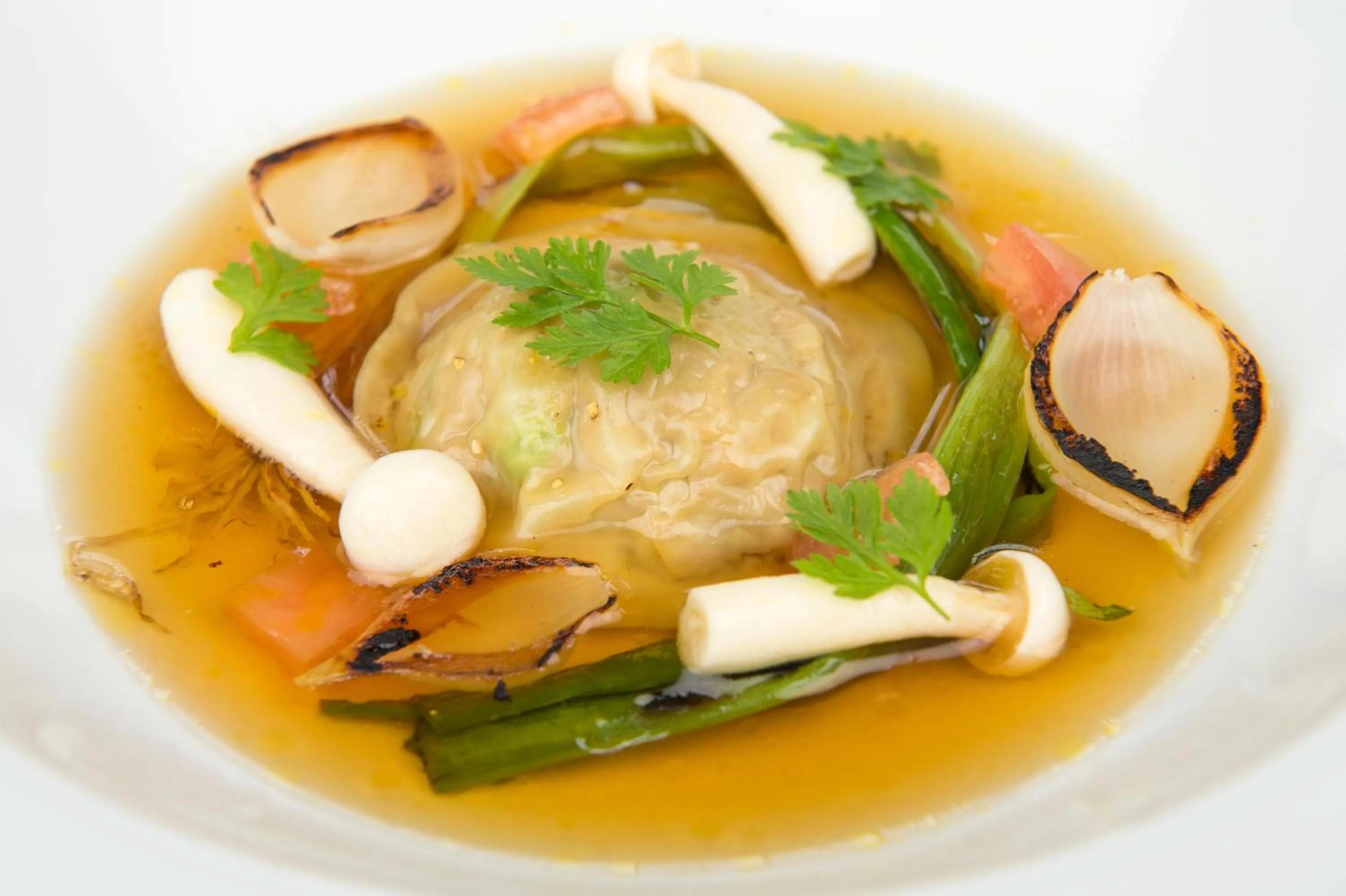 Food close-up in Lion & Pheasant Hotel