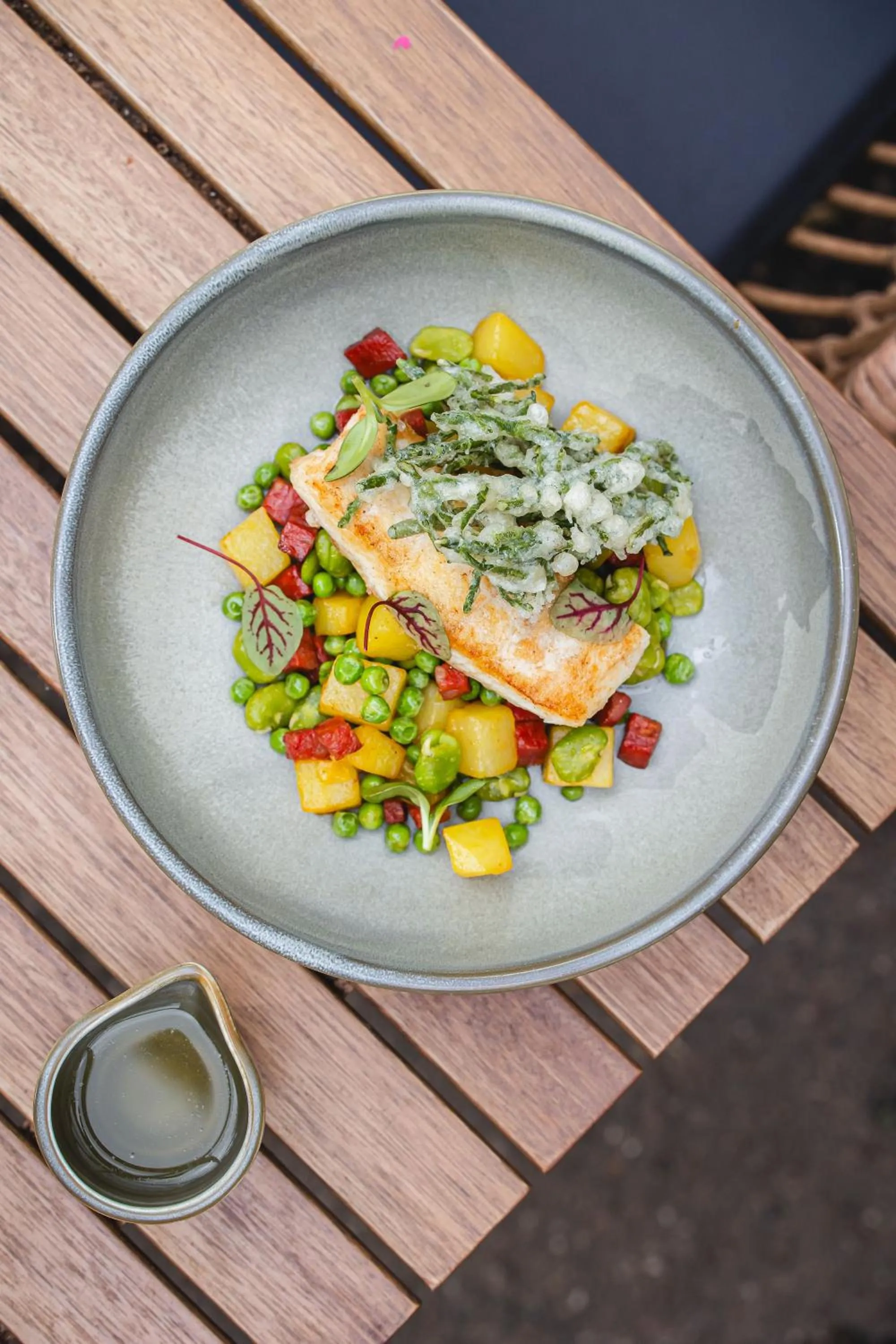 Food in Lion & Pheasant Hotel