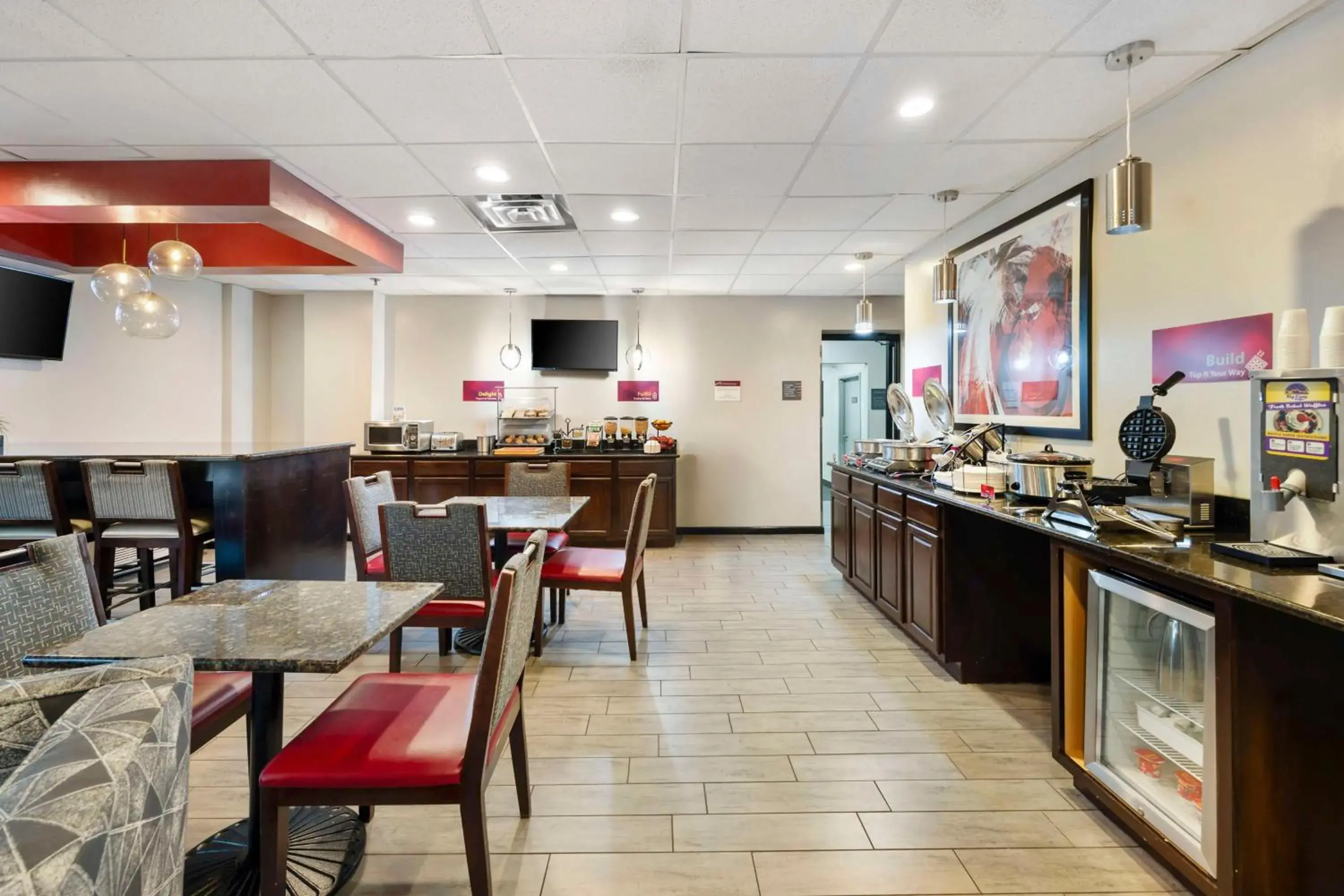 Breakfast in Best Western Plus Gen X Inn Breakfast in Best Western Plus Gen X Inn