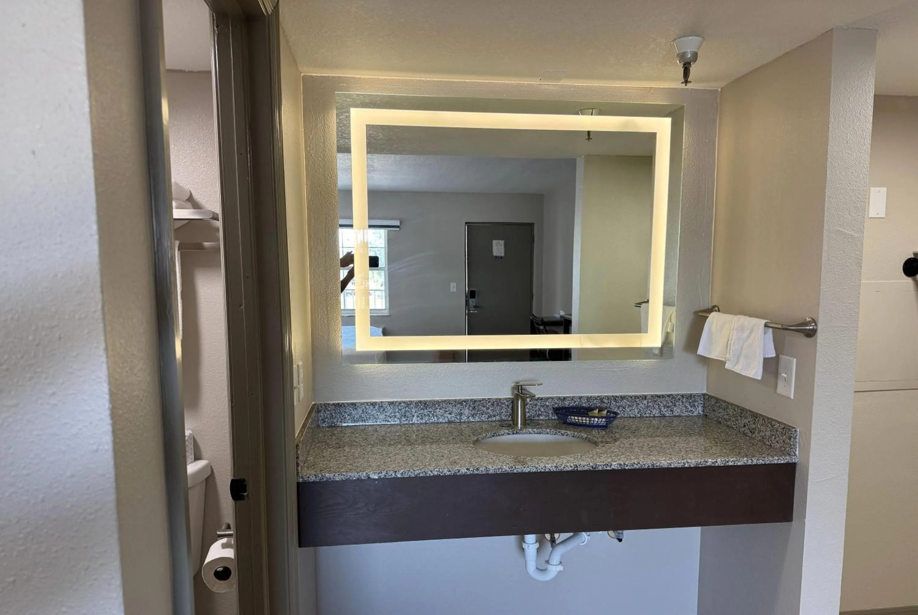 Bathroom in Travelodge by Wyndham Venice