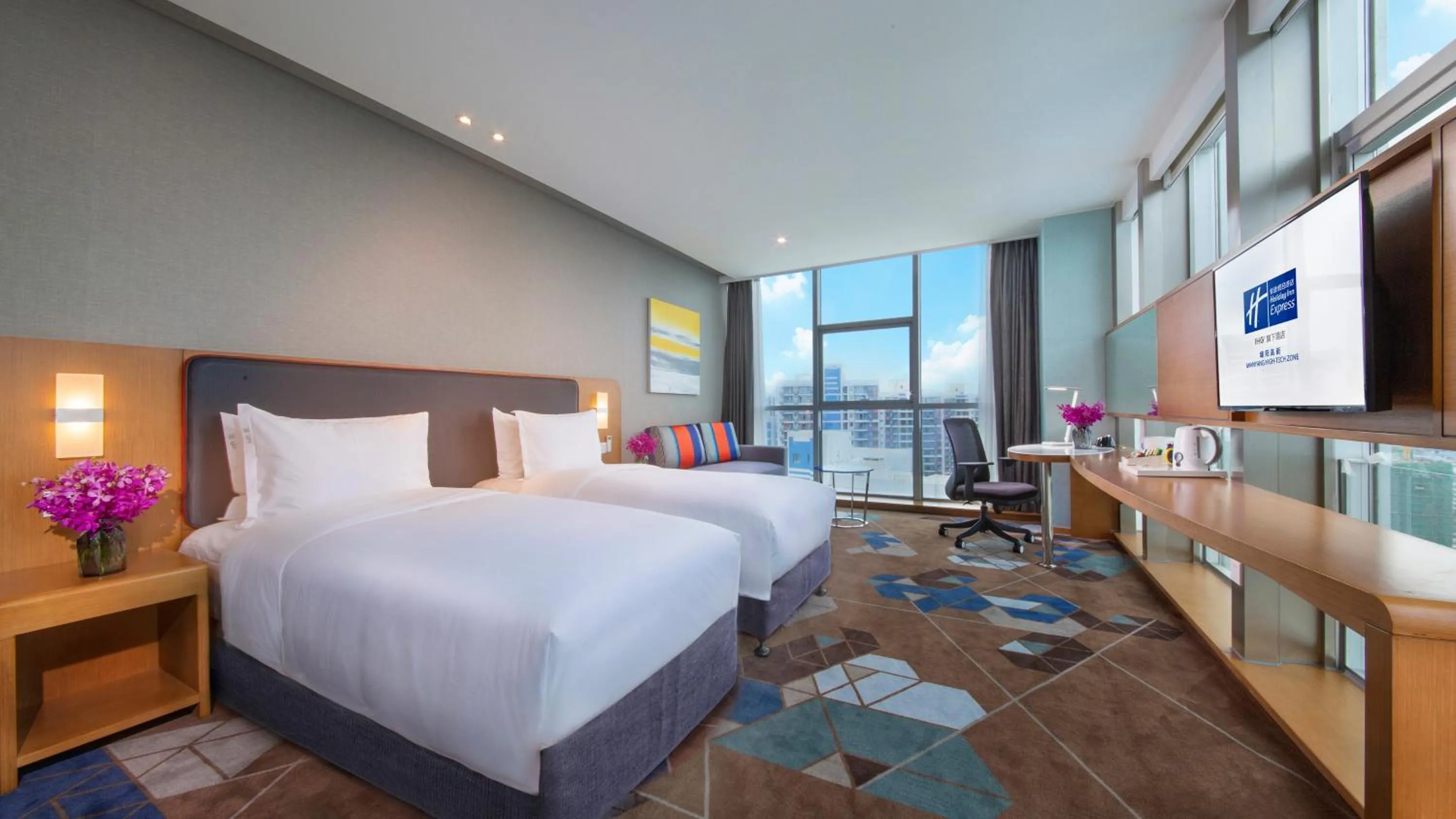 Bedroom, Bed in Holiday Inn Express Mianyang High-Tech Zone by IHG