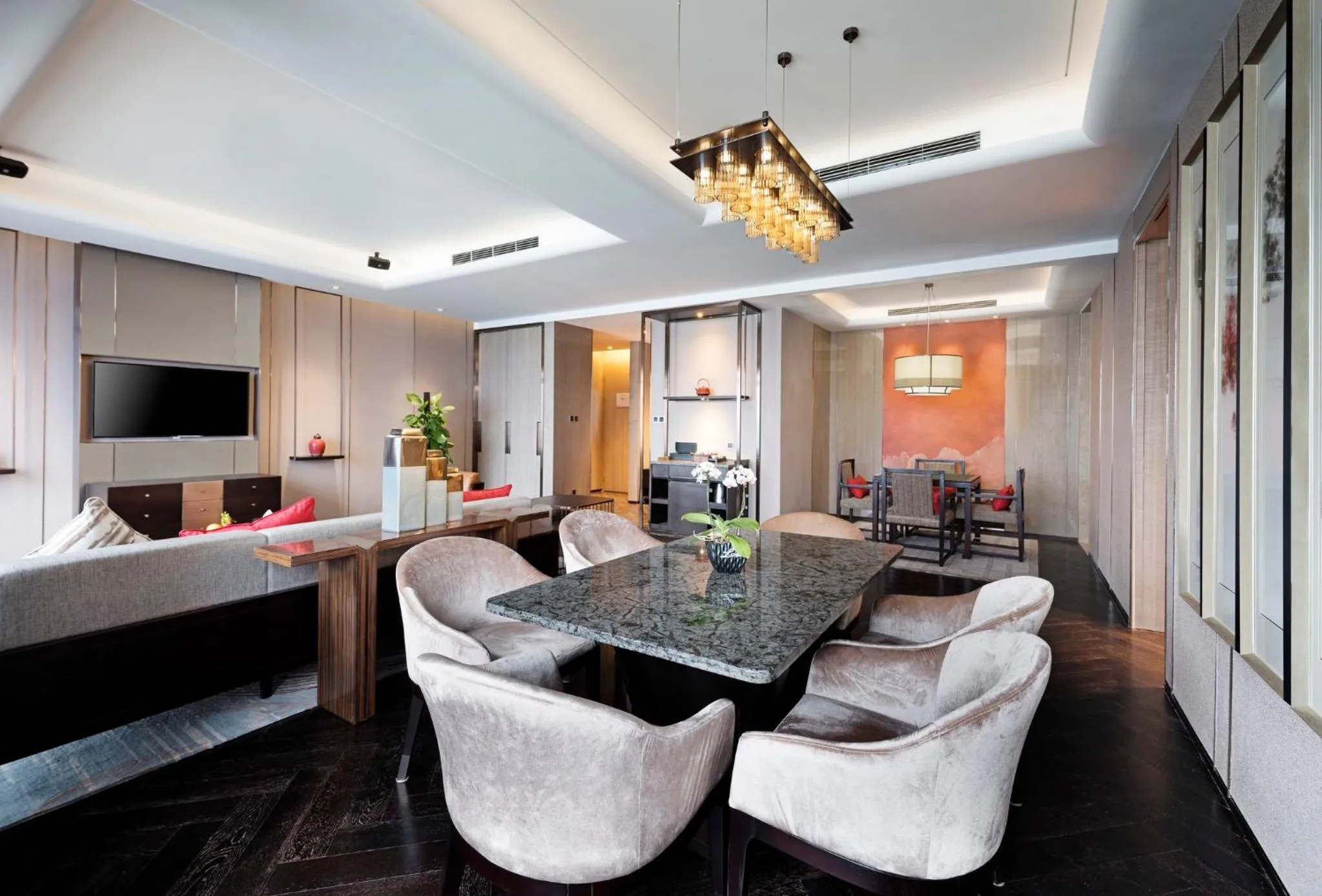 Bedroom in HUALUXE Wuhu