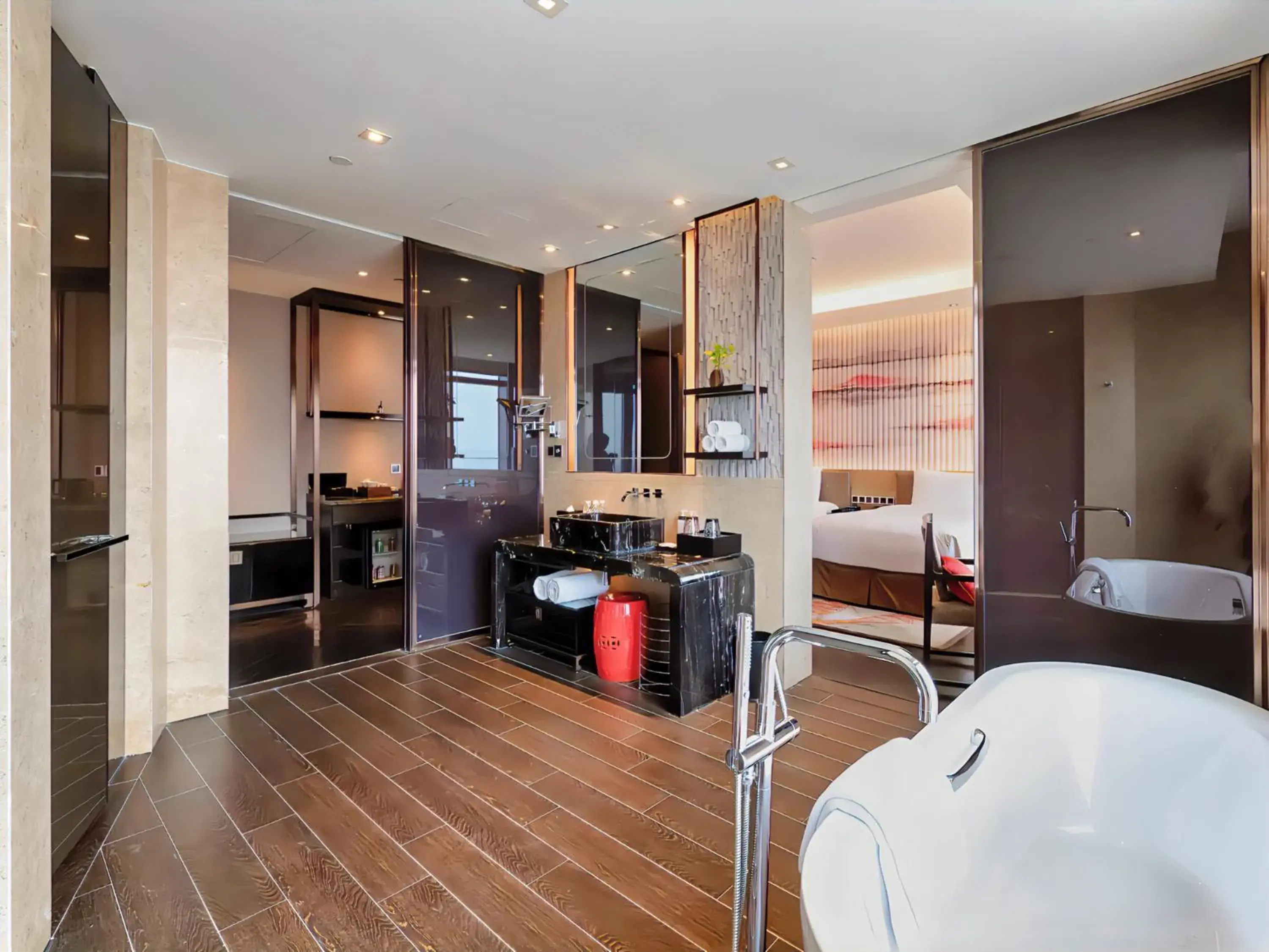 Premium Twin Room in HUALUXE Wuhu Premium Twin Room in HUALUXE Wuhu