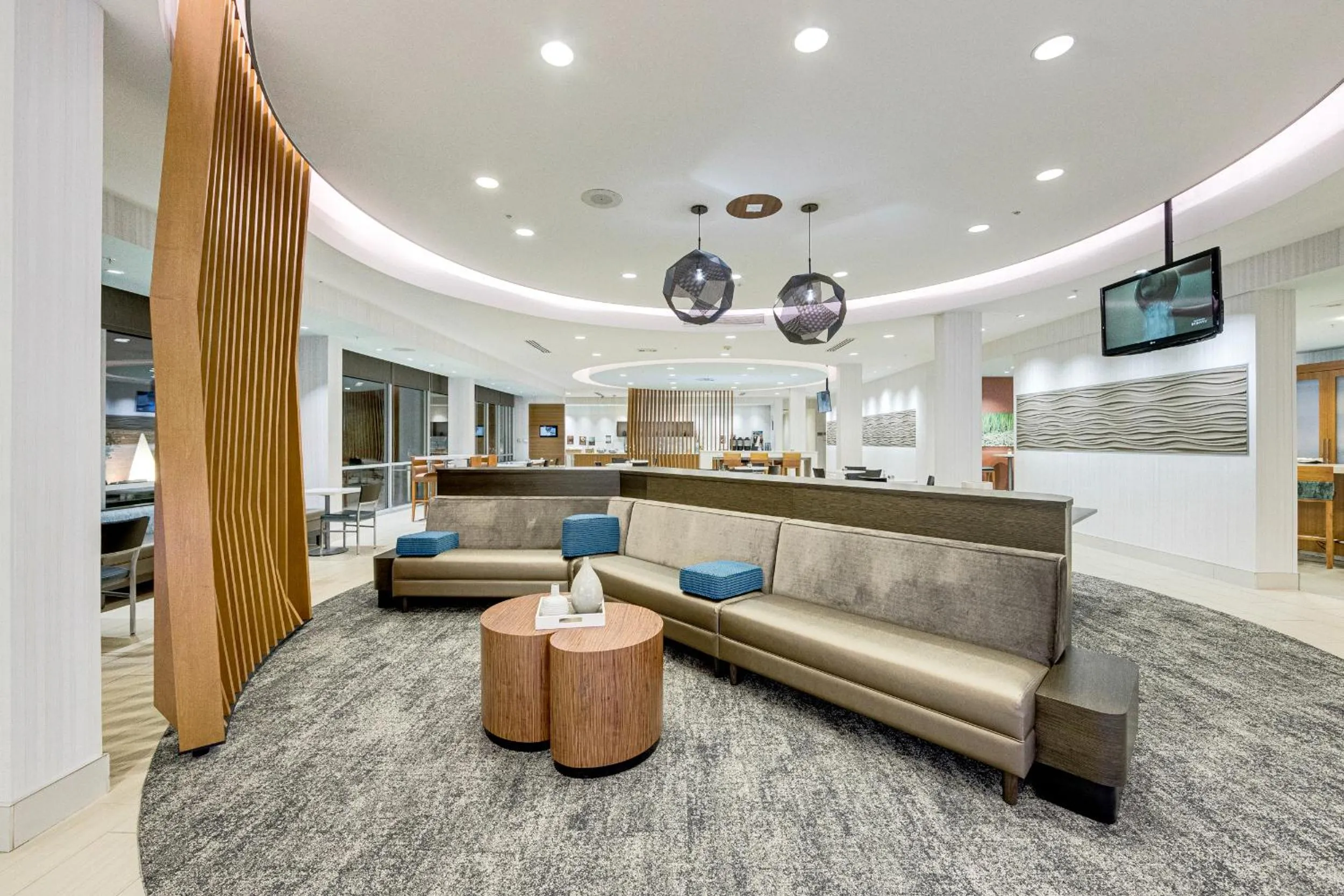 Lobby or reception in SpringHill Suites by Marriott Houston The Woodlands