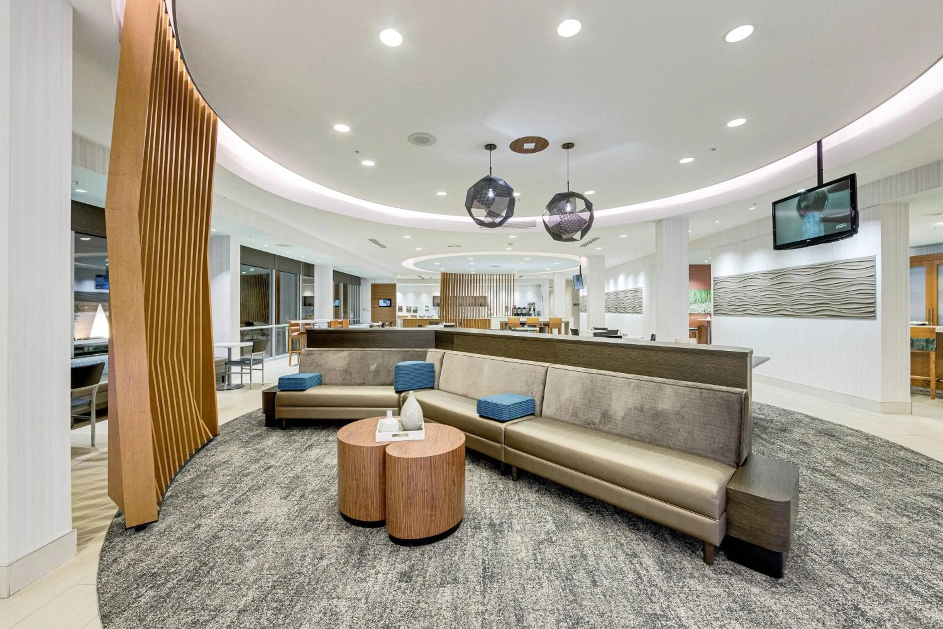 Lobby or reception in SpringHill Suites by Marriott Houston The Woodlands