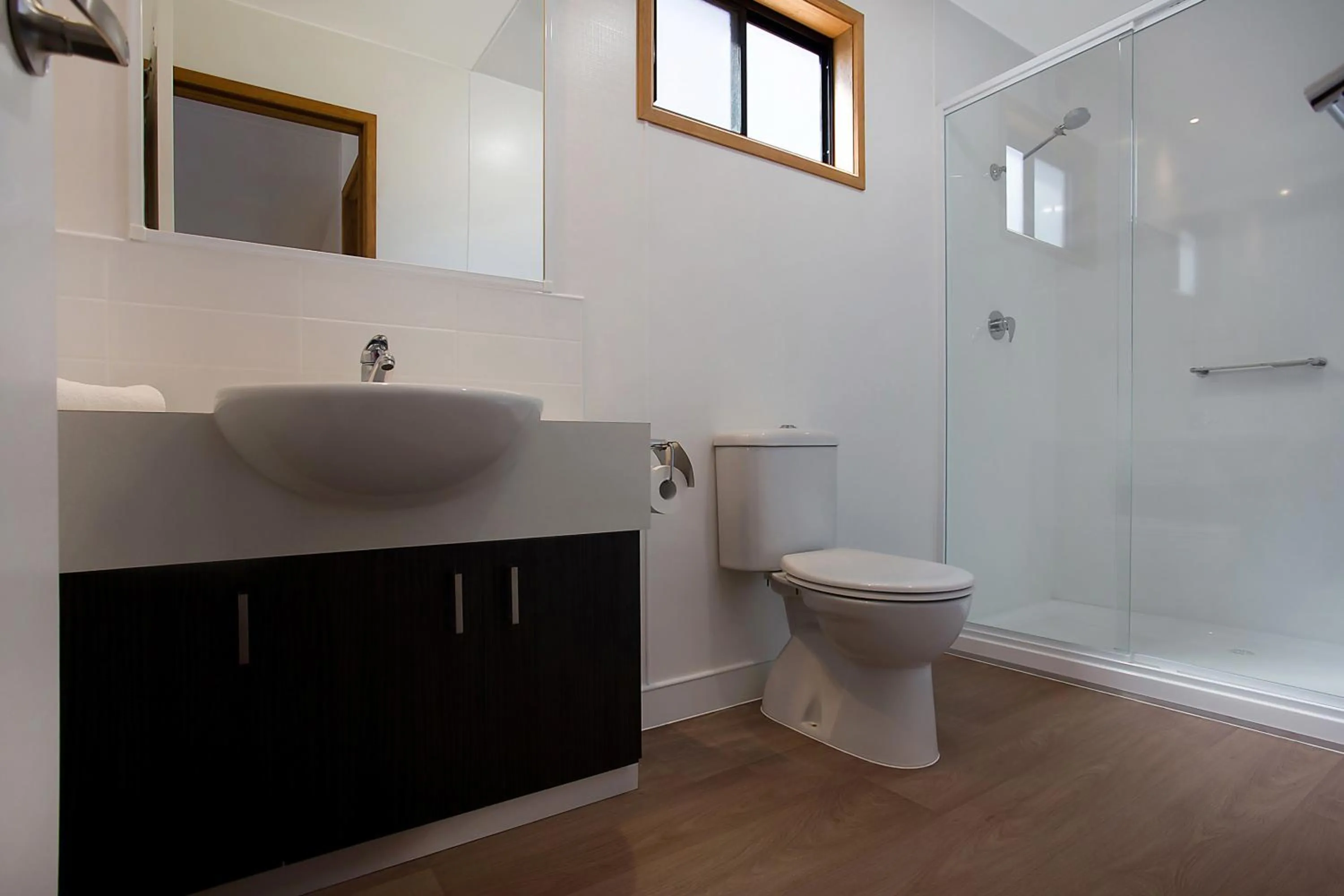 Bathroom in Portland Tourist Park