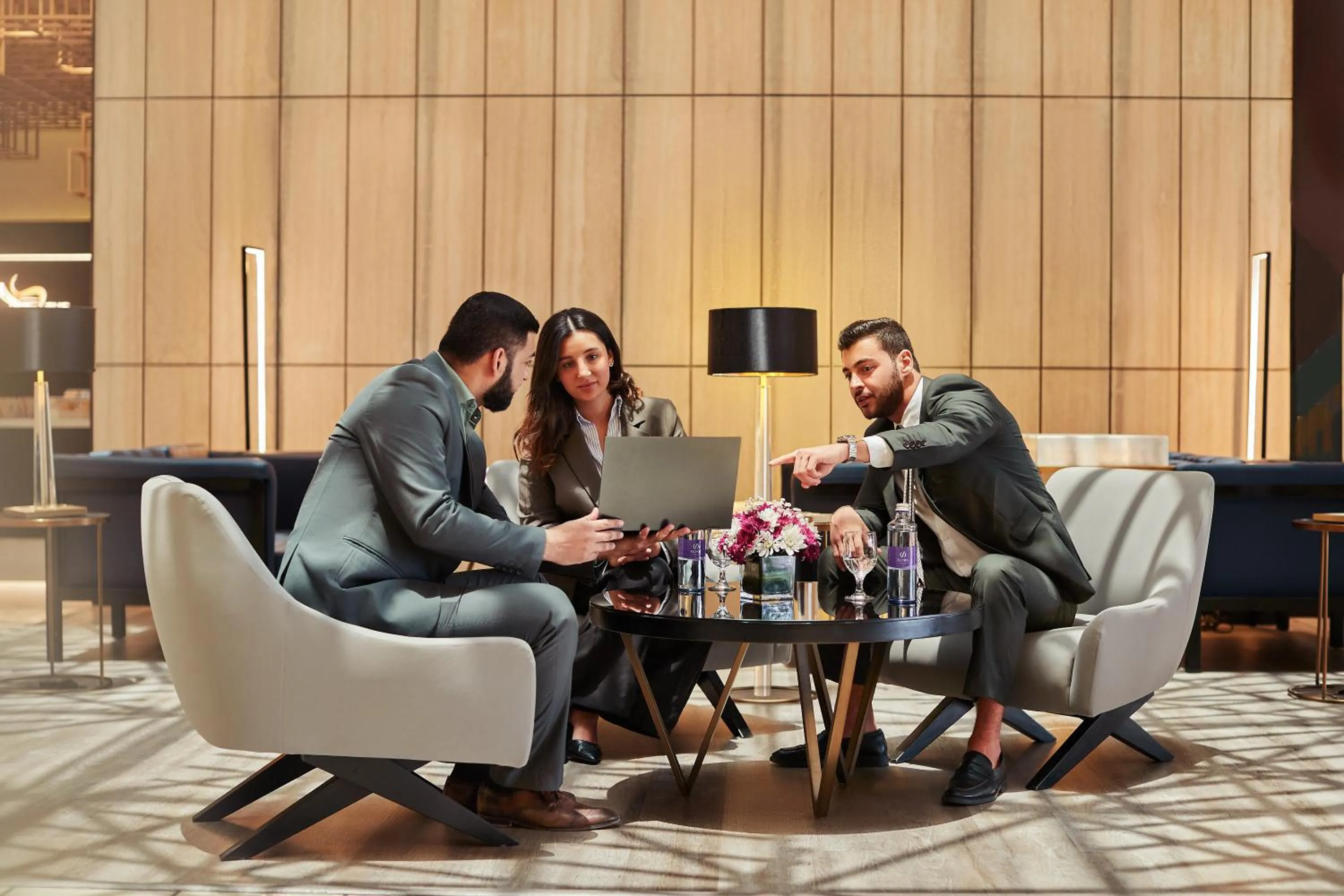 Lobby or reception in Flora Inn Hotel Dubai Airport