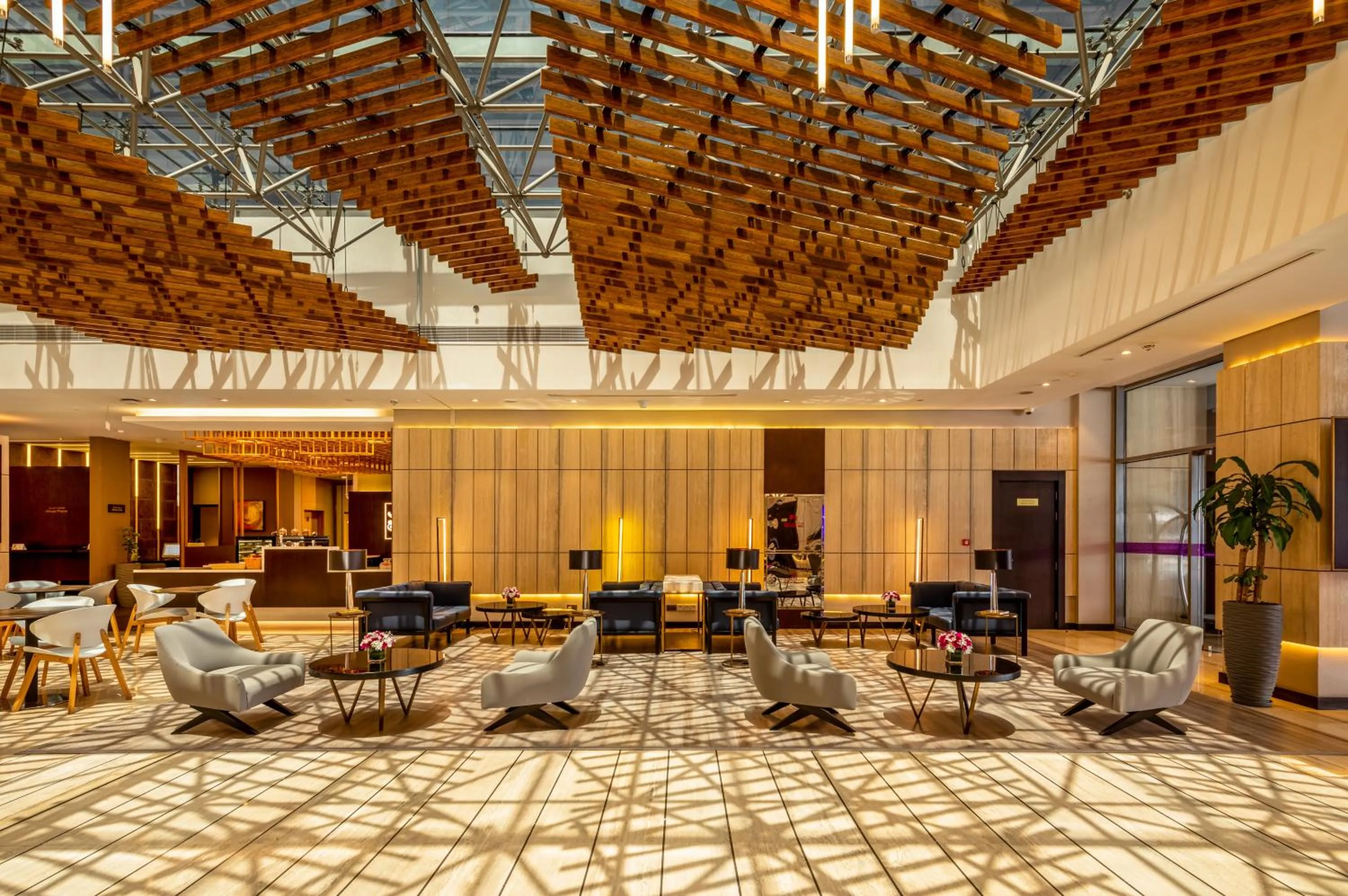 Lobby or reception in Flora Inn Hotel Dubai Airport