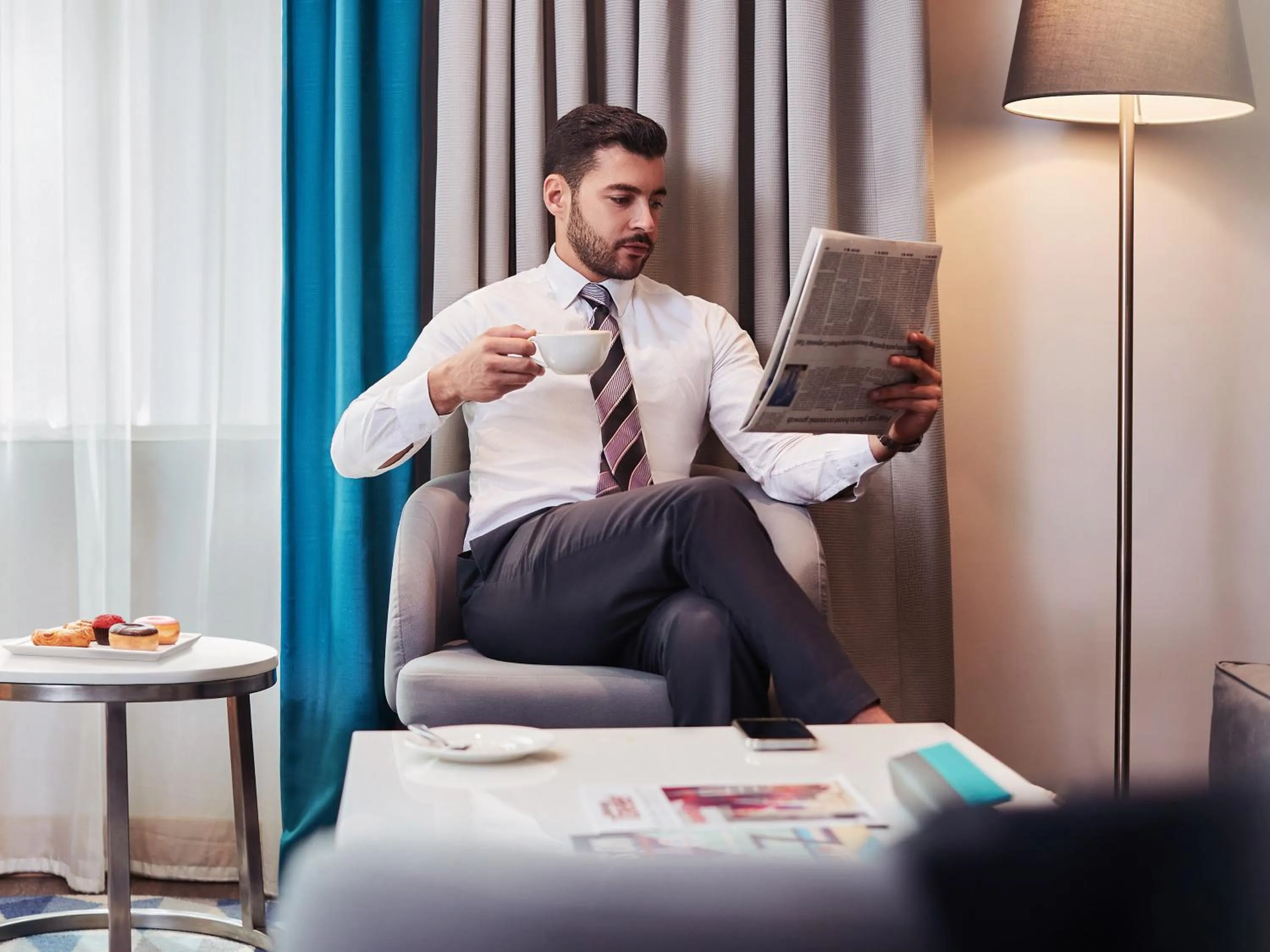 Seating area in Flora Inn Hotel Dubai Airport