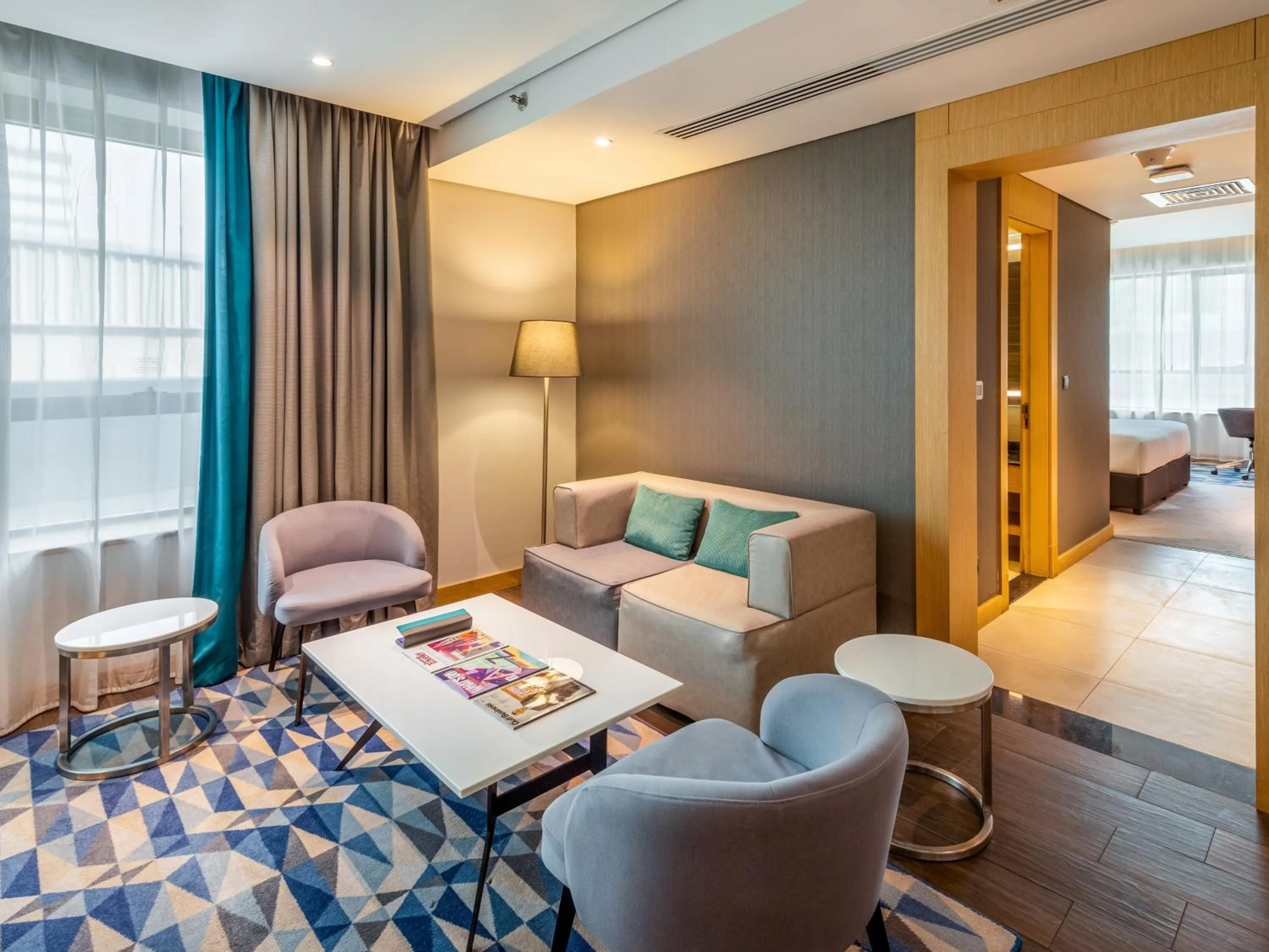 Bed in Flora Inn Hotel Dubai Airport