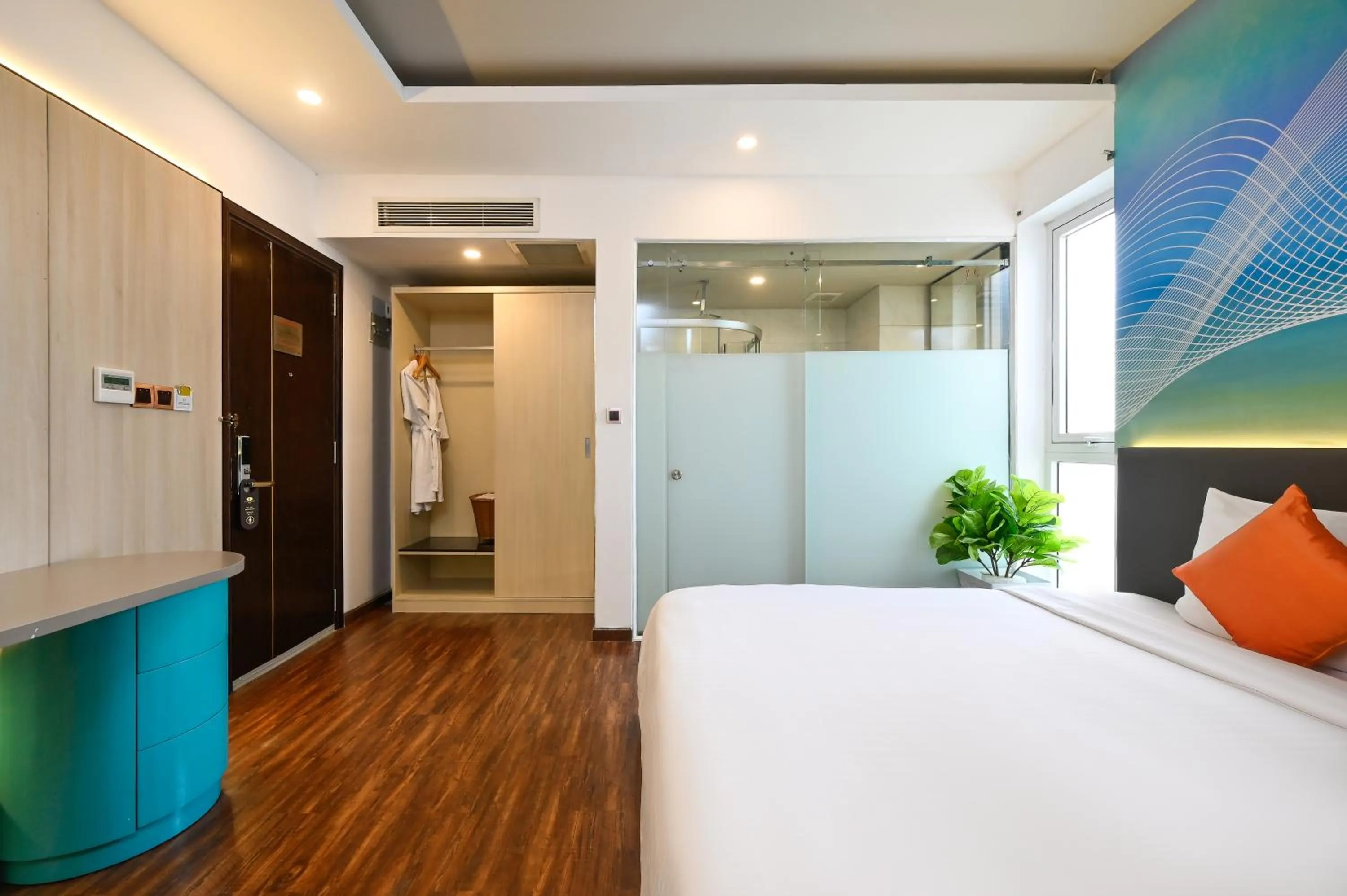 Bedroom, Bed in Cicilia Saigon Center