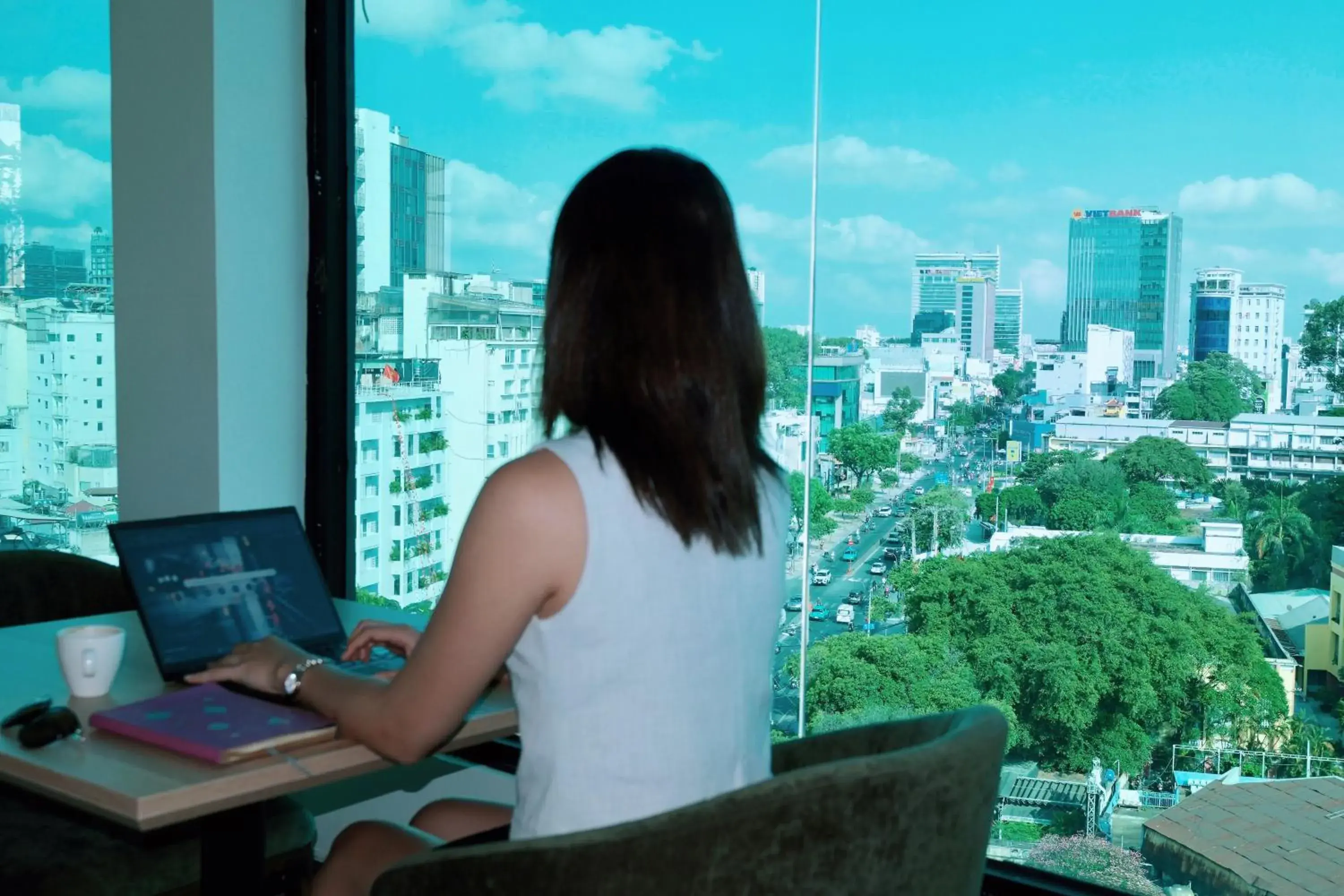 View (from property/room) in Cicilia City Hotel Saigon Center View (from property/room) in Cicilia City Hotel Saigon Center