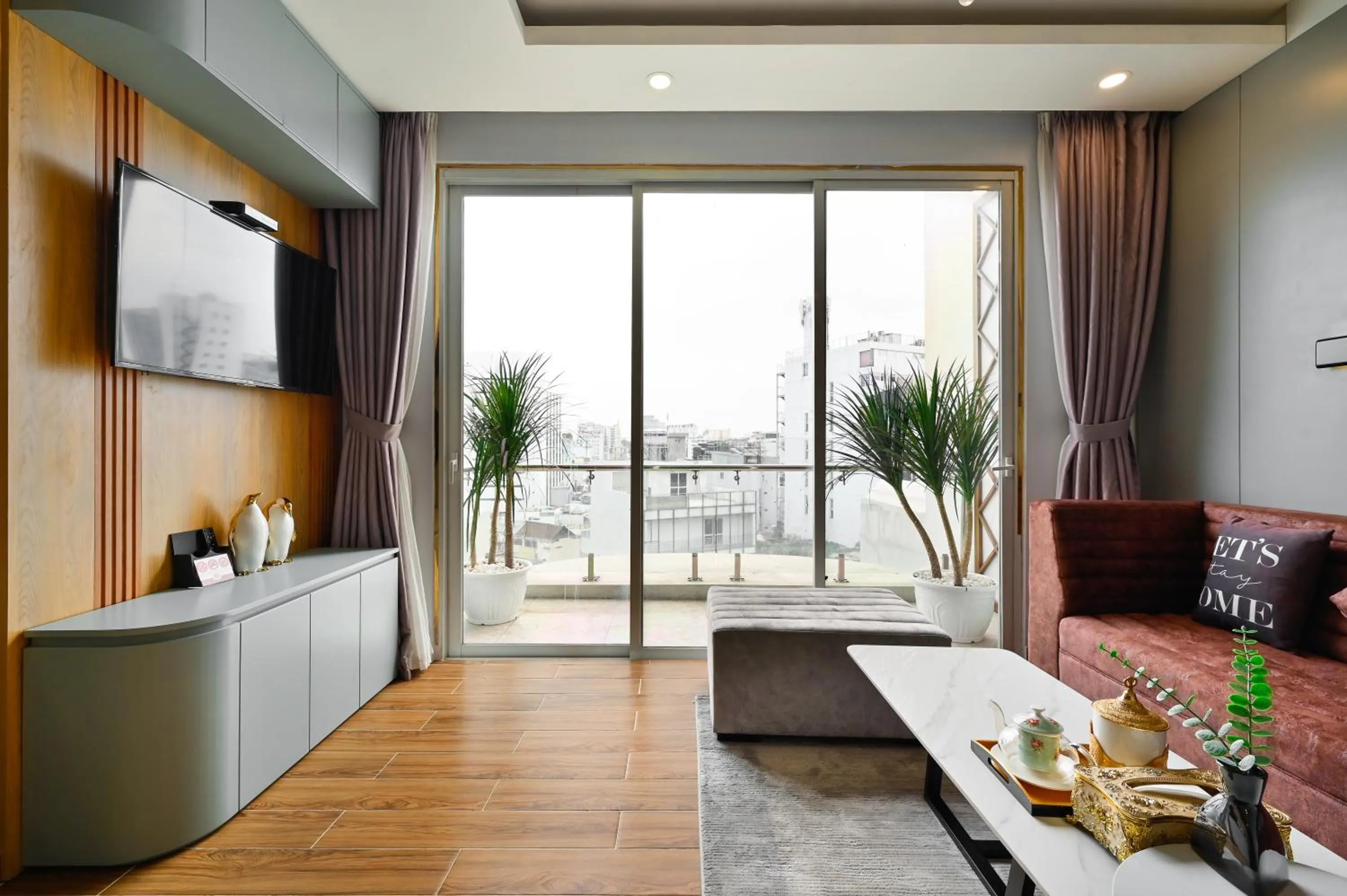 View (from property/room) in Cicilia Saigon Center