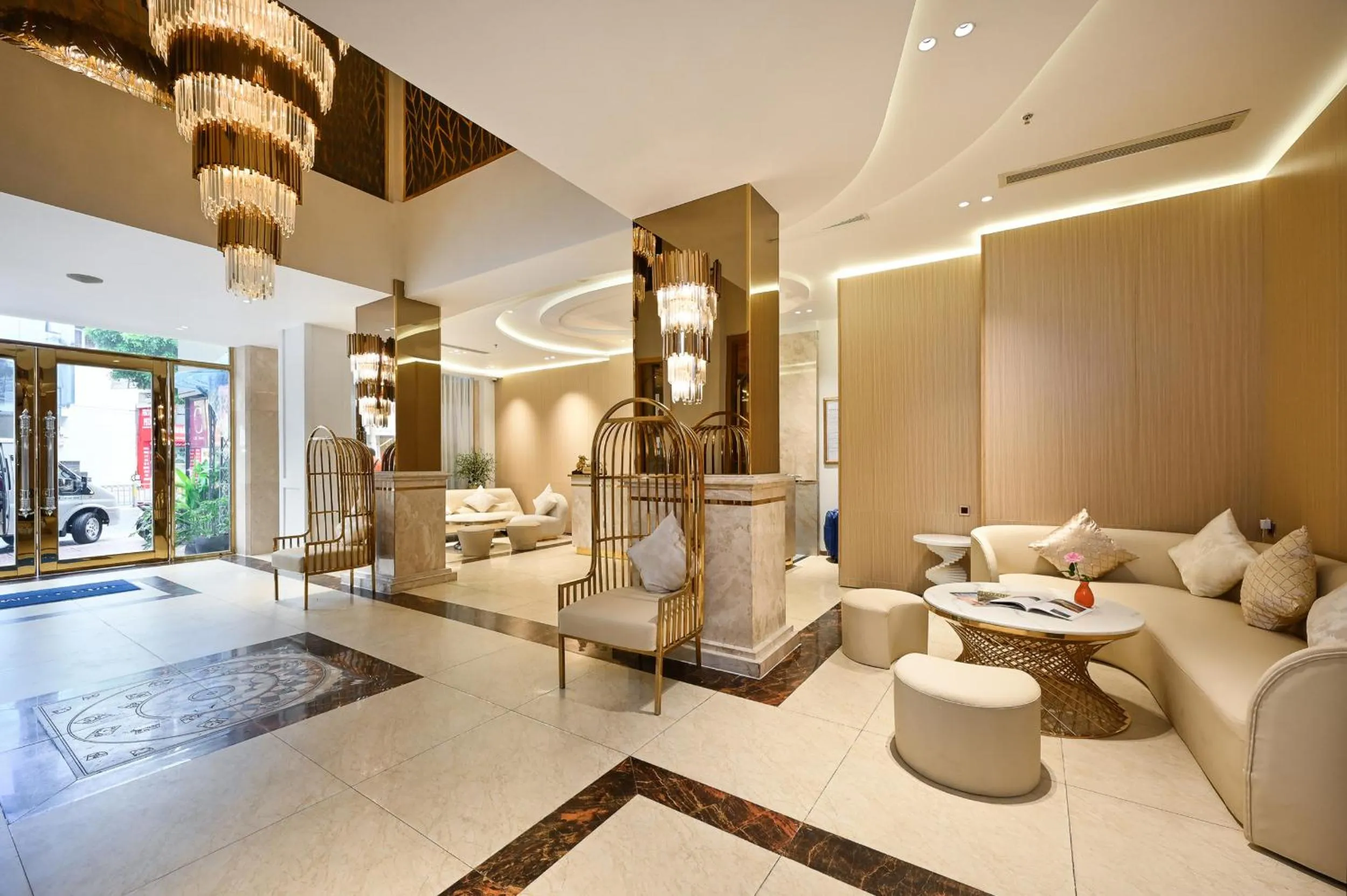 Lobby or reception in Cicilia Saigon Center