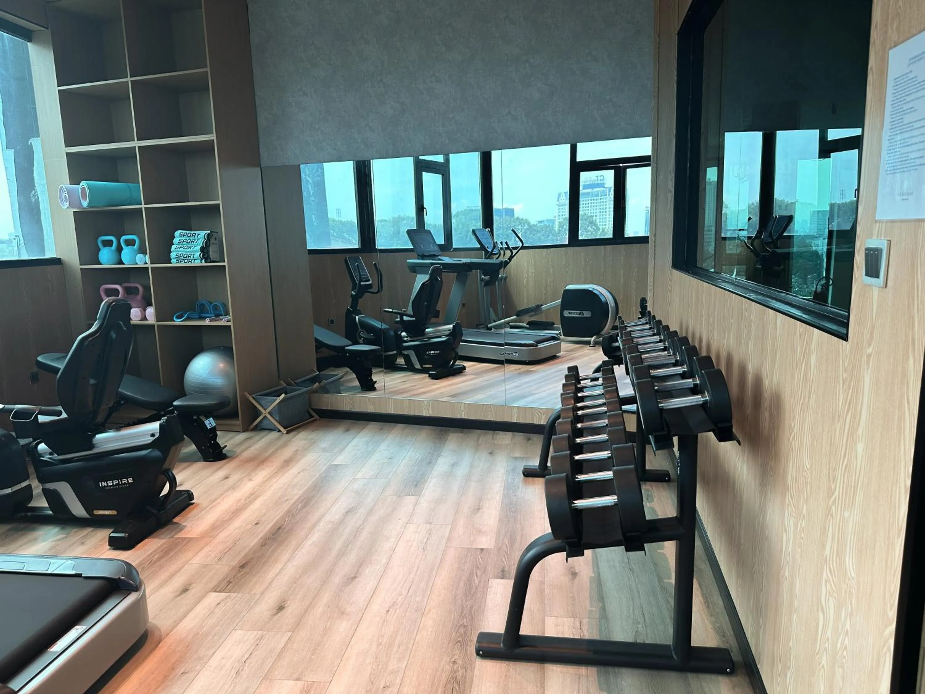 Fitness centre/facilities in Cicilia Saigon Center