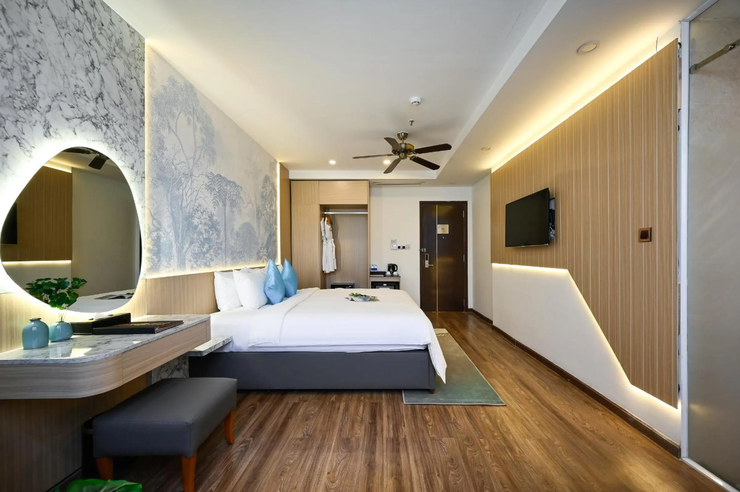 Bedroom, Bed in Cicilia Saigon Center