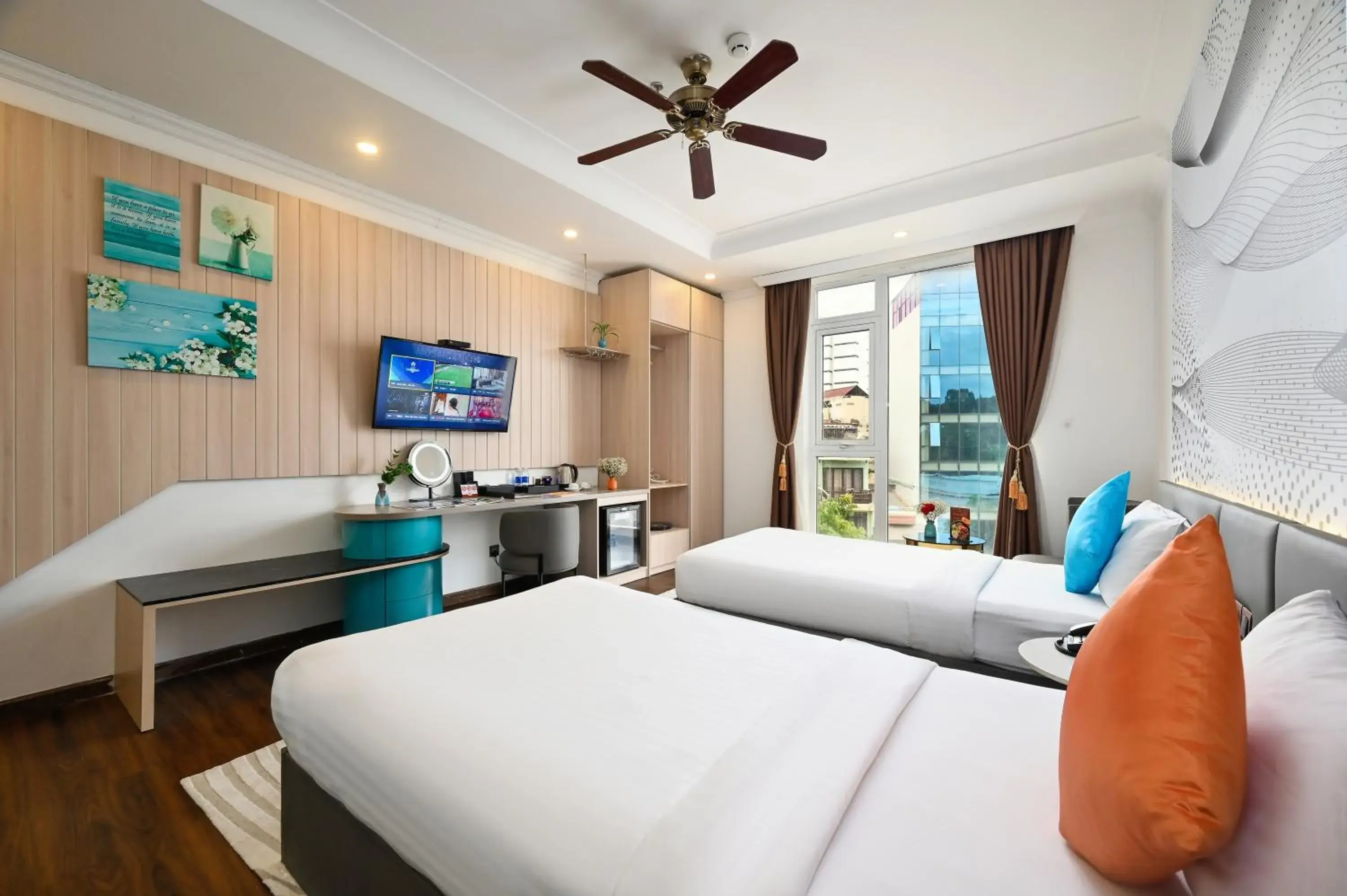 Signature Double or Twin City View in Cicilia Saigon Center Signature Double or Twin City View in Cicilia Saigon Center