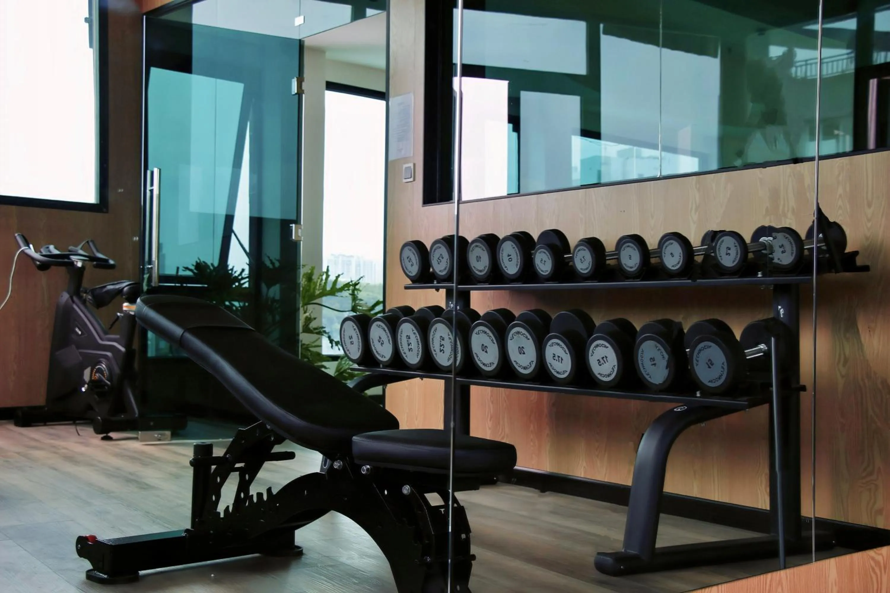 Fitness centre/facilities in Cicilia Saigon Center