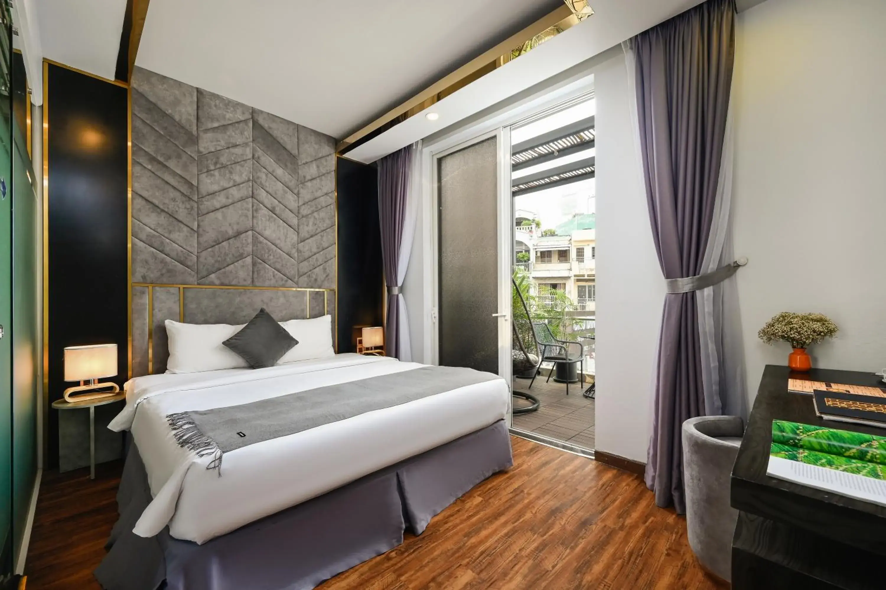 Bedroom, Bed in Cicilia Saigon Center Bedroom, Bed in Cicilia Saigon Center